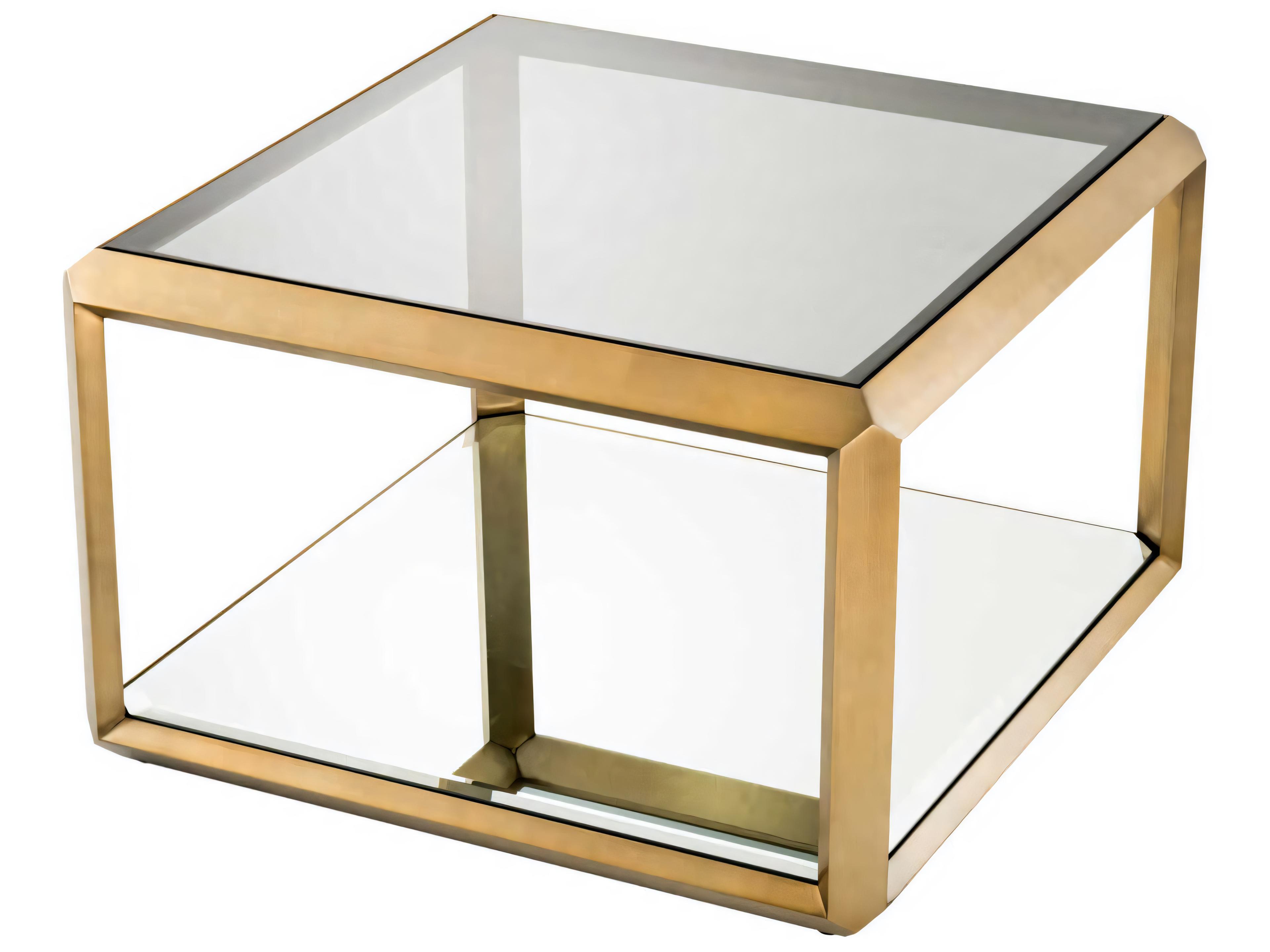 Eichholtz Callum Brushed Brass Side Table