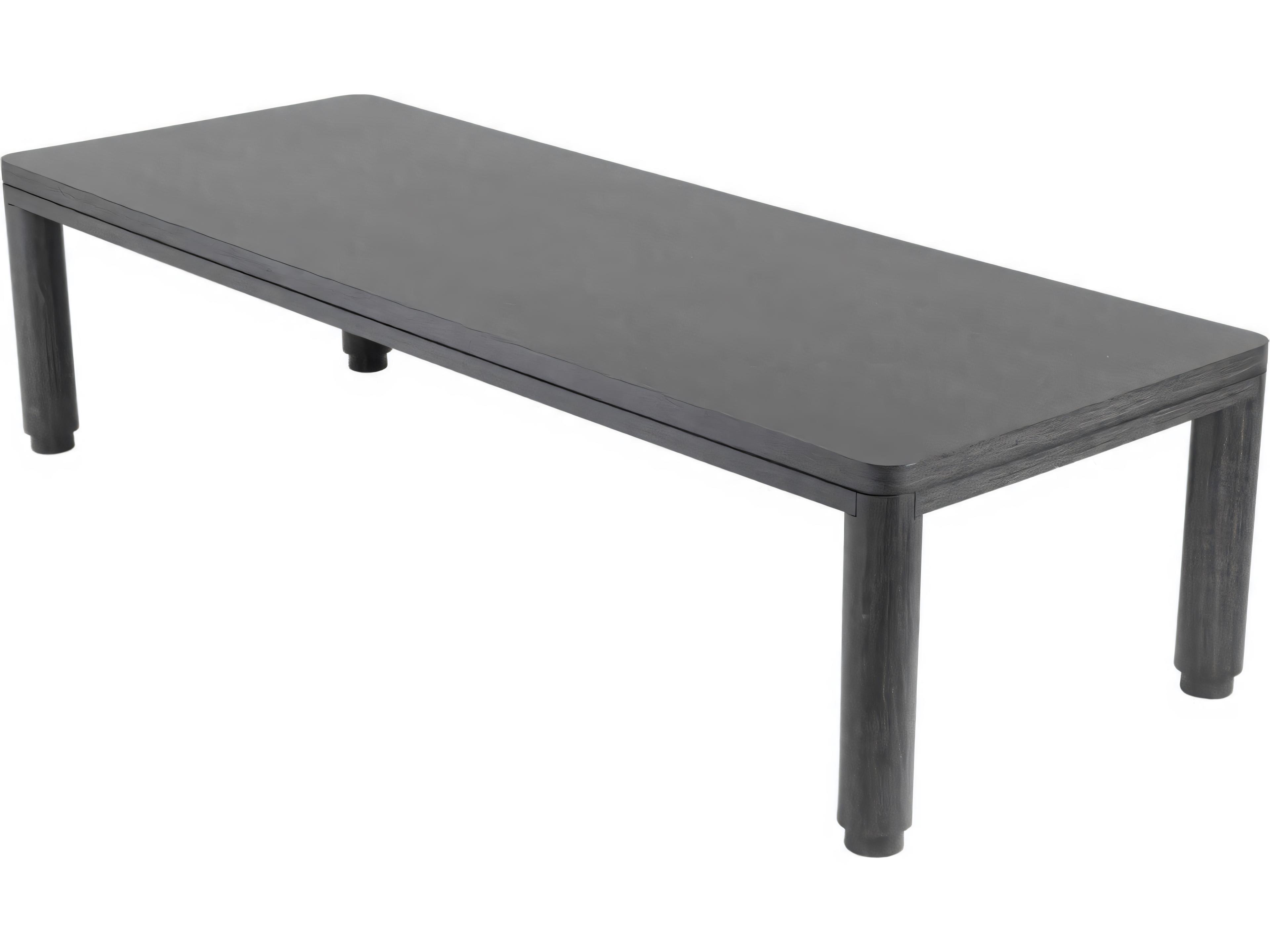 Eichholtz Atelier L Charcoal Grey Oak Veneer Dining Table