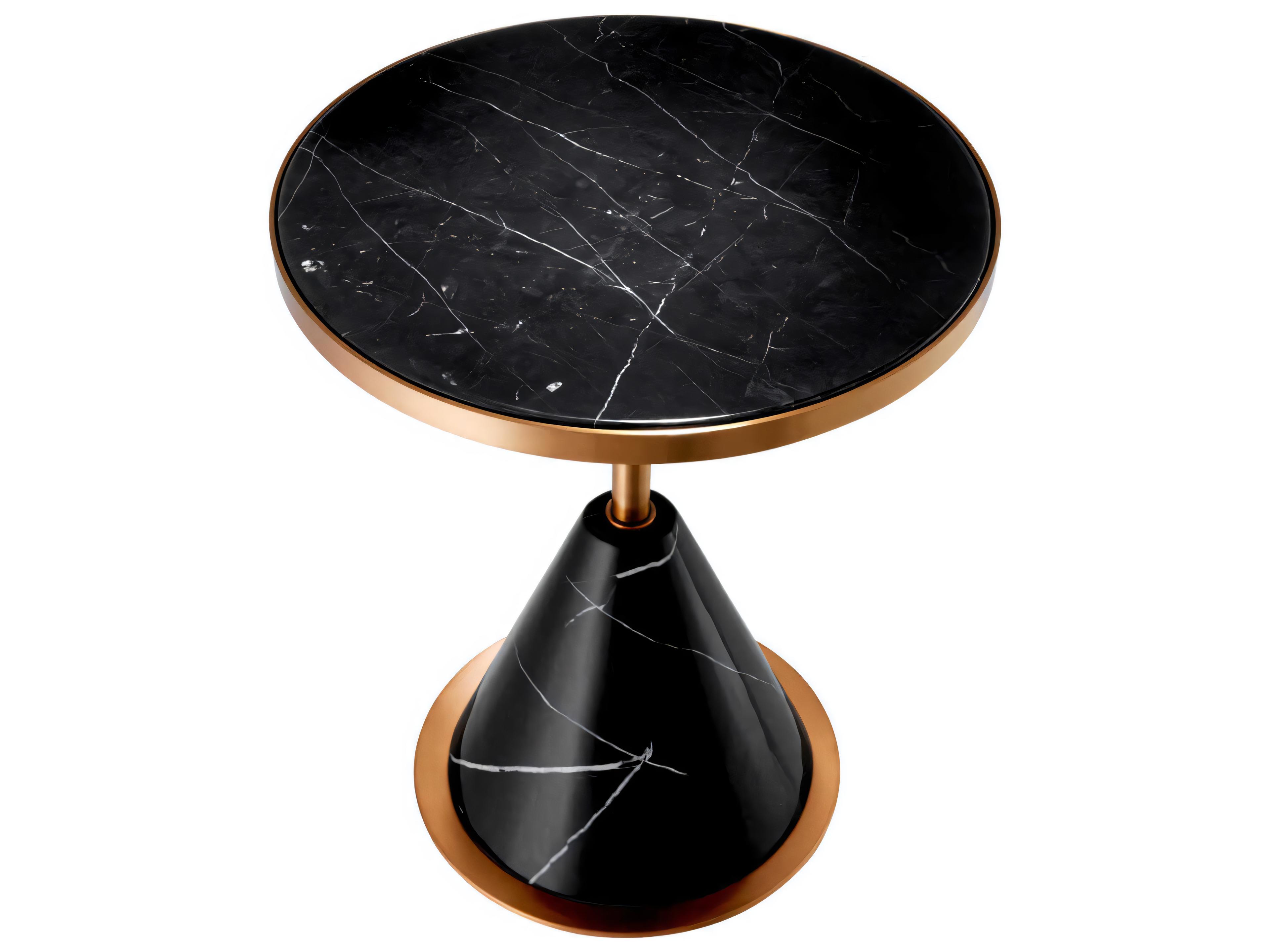 Eichholtz Park Lane Brushed Copper Side Table