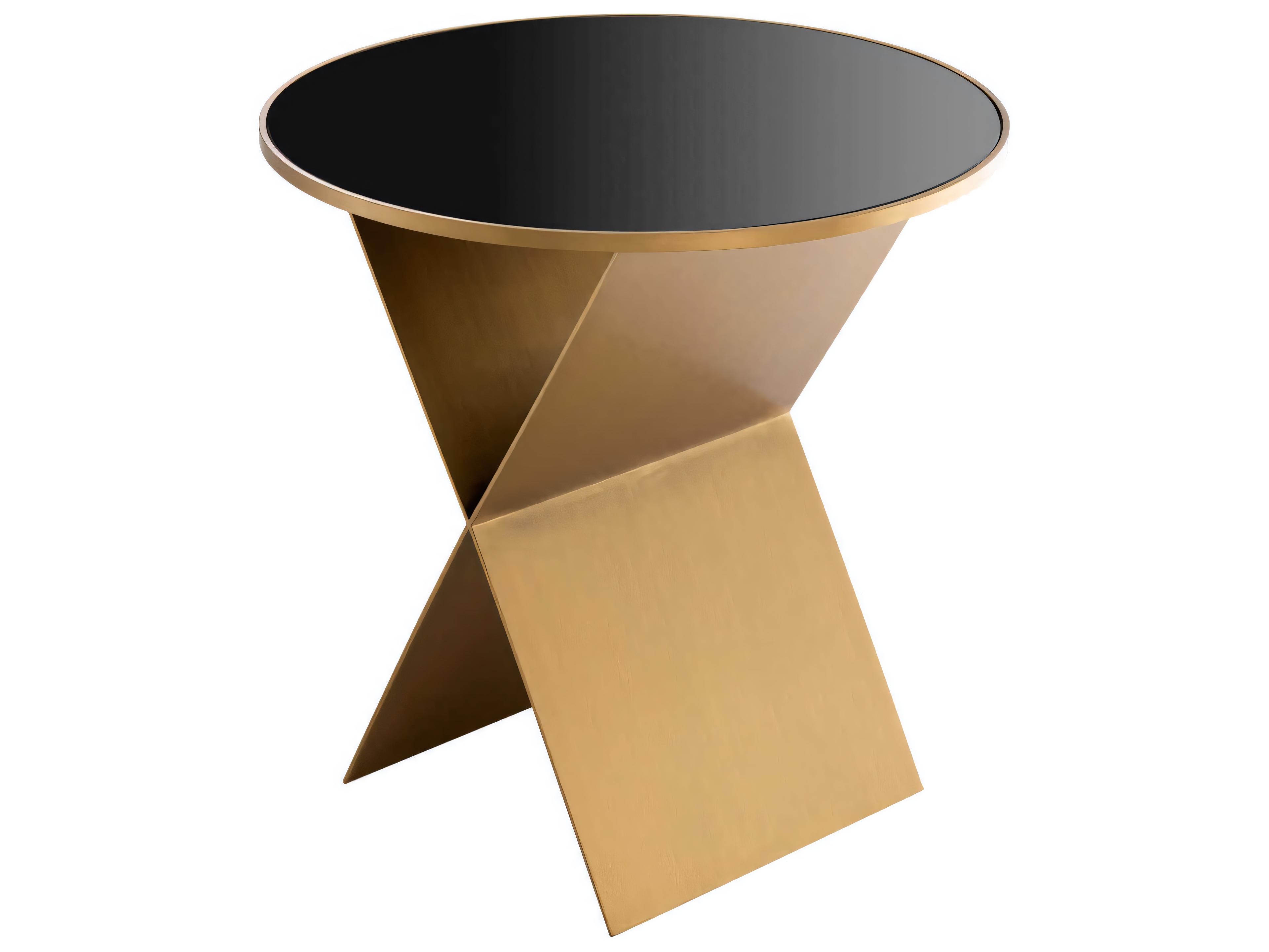 Eichholtz Fitch S Brushed Brass Side Table