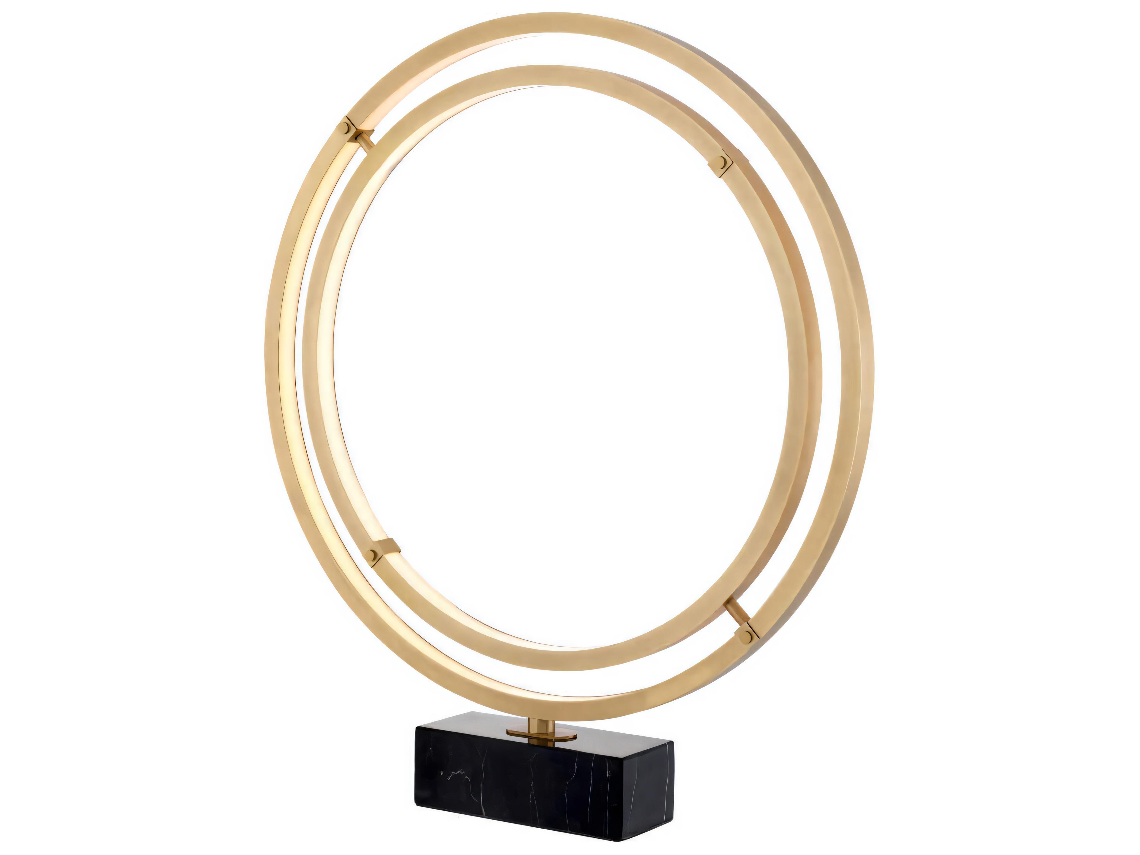 Eichholtz Cassini Antique Brass Table Lamp