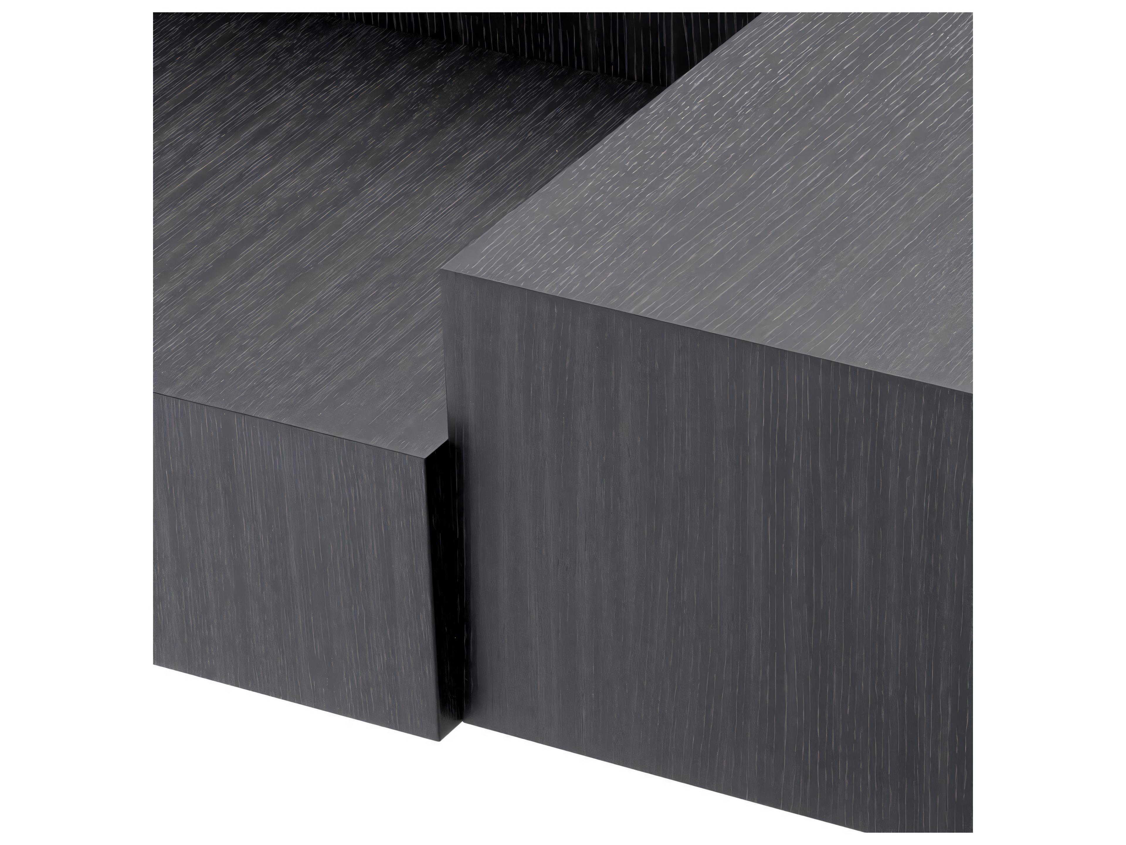 Eichholtz Nerone Charcoal Grey Oak Veneer Coffee Table