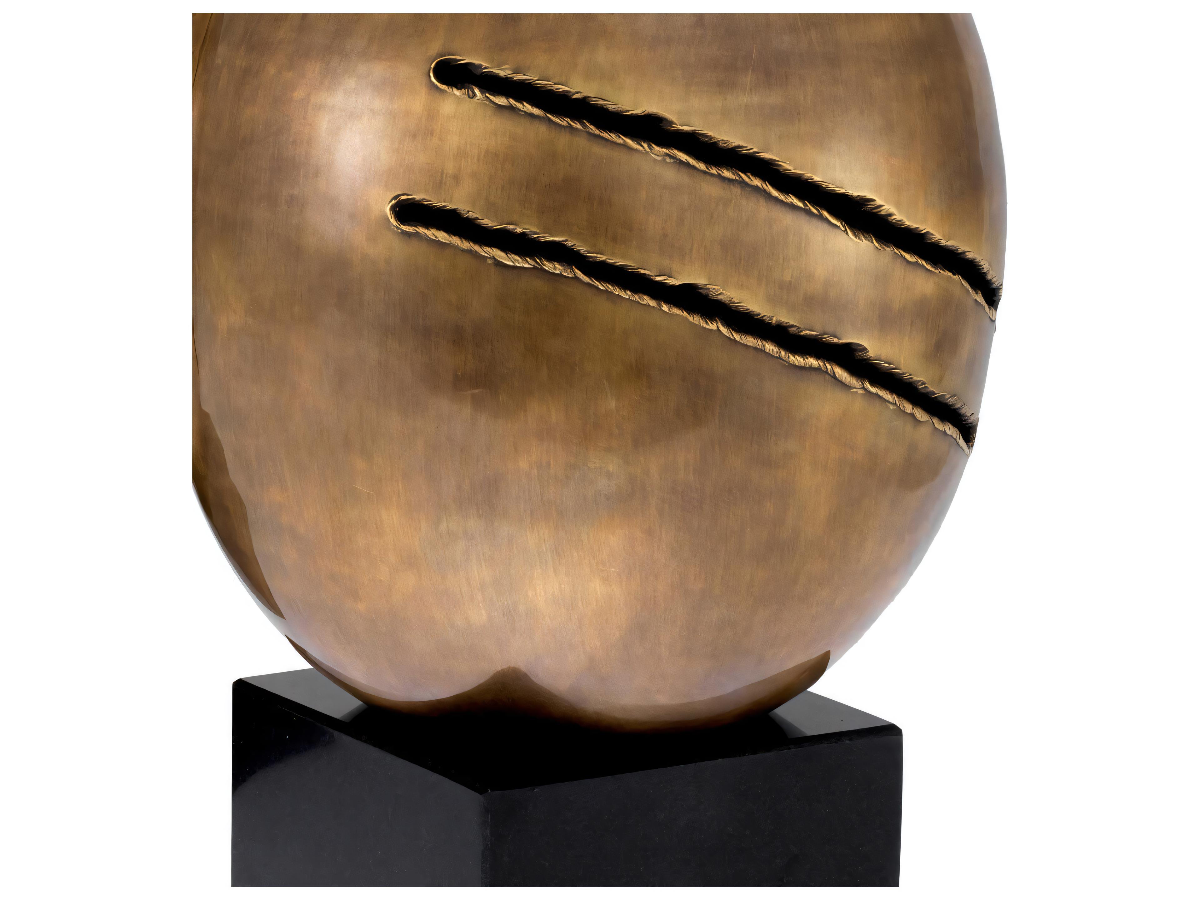 Eichholtz Artistic Vintage Brass Object Set of 2