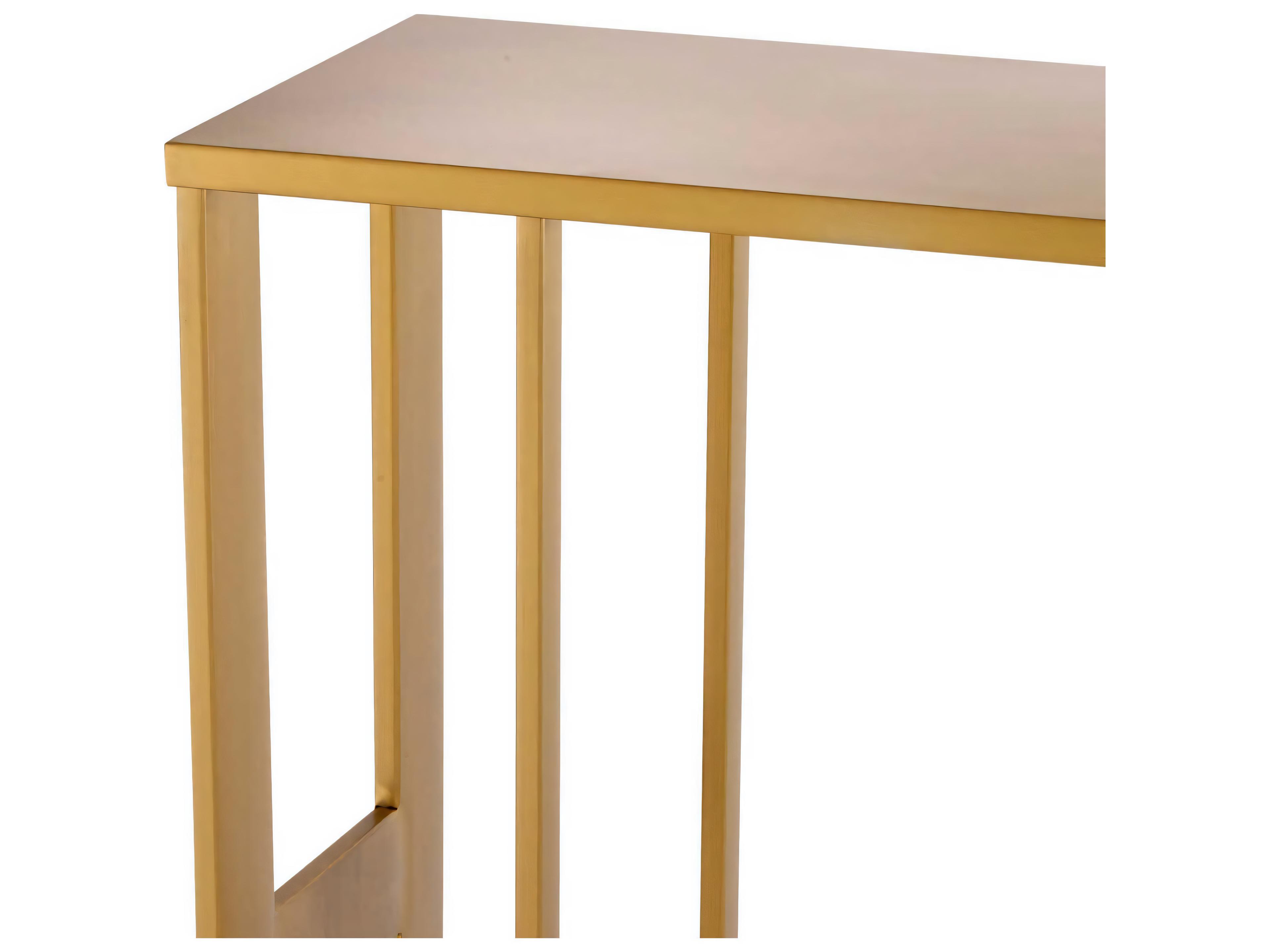 Eichholtz Pierre Brushed Brass Side Table