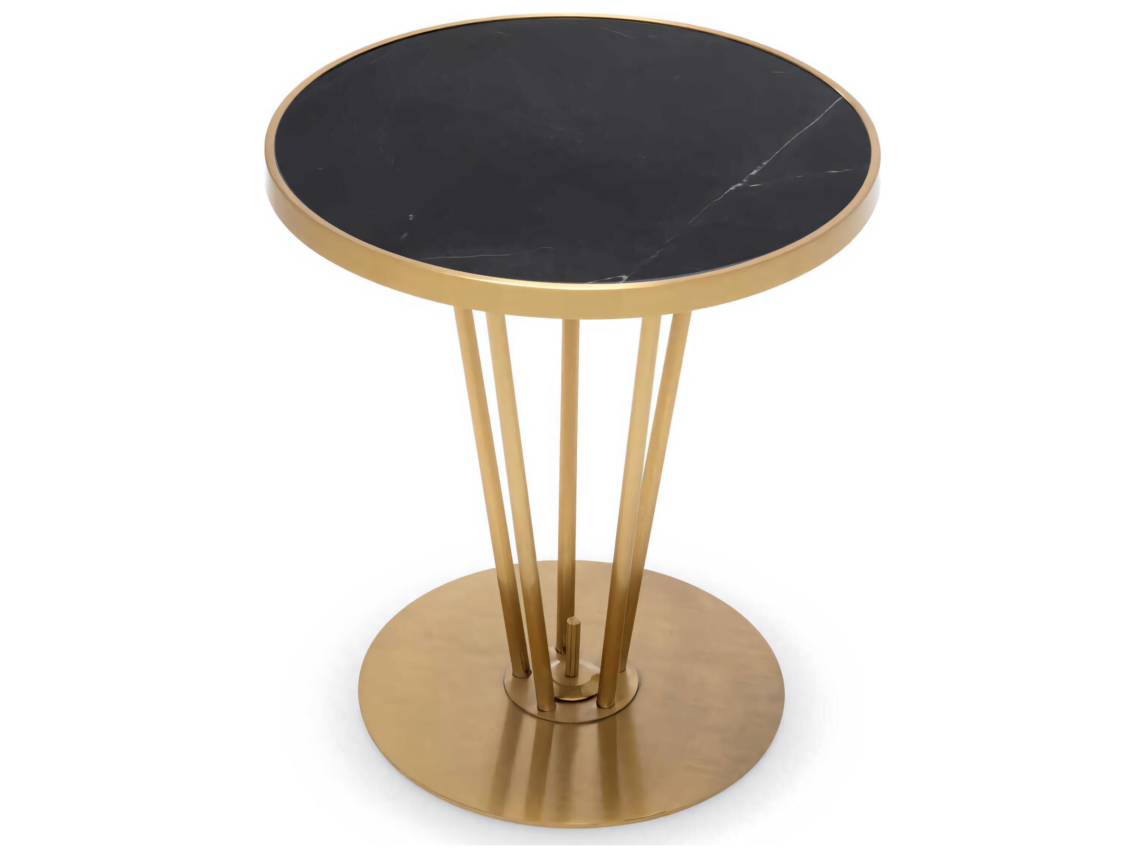 Eichholtz Horatio Brushed Brass Side Table