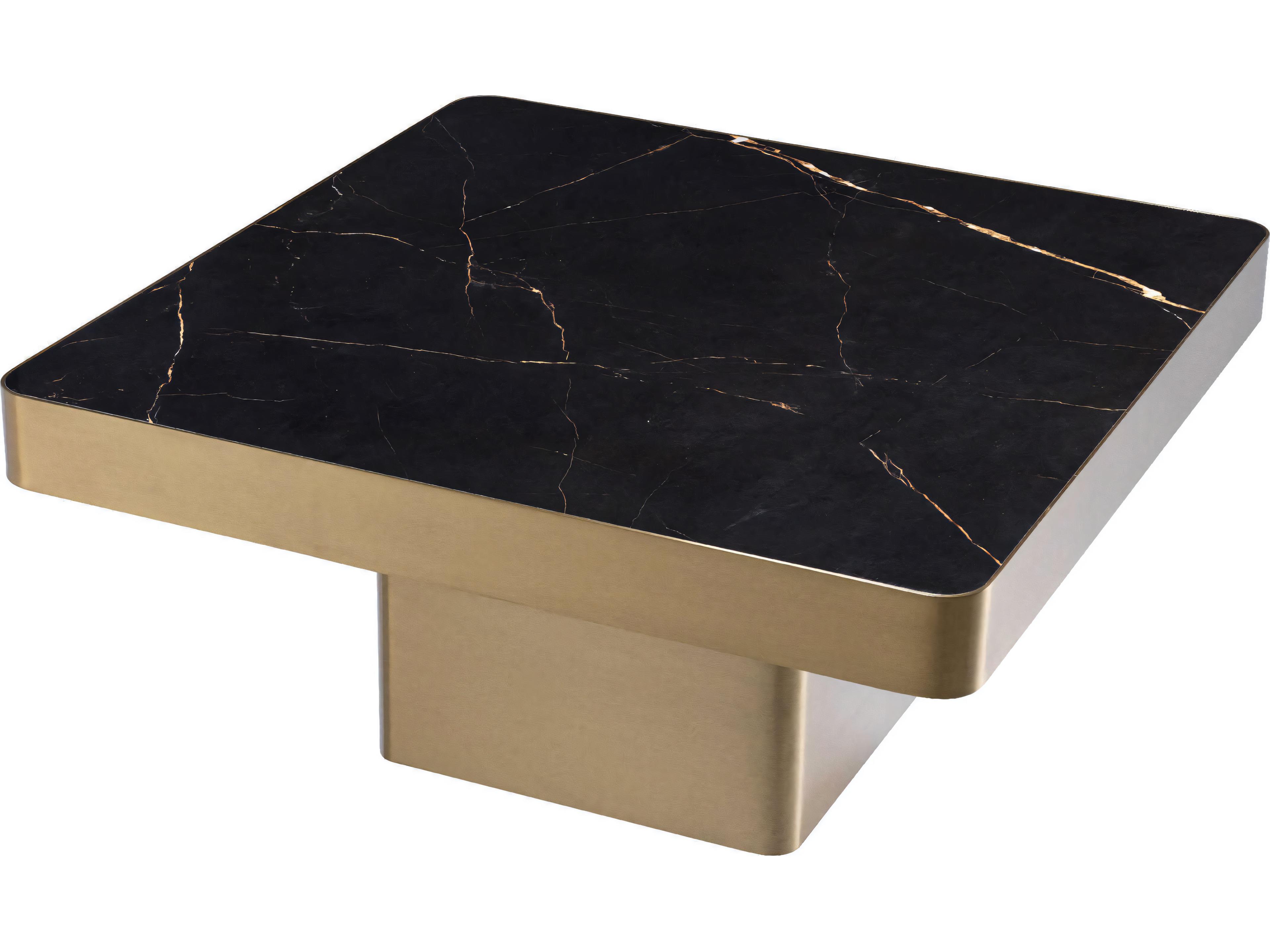 Eichholtz Luxus Brushed Brass Coffee Table