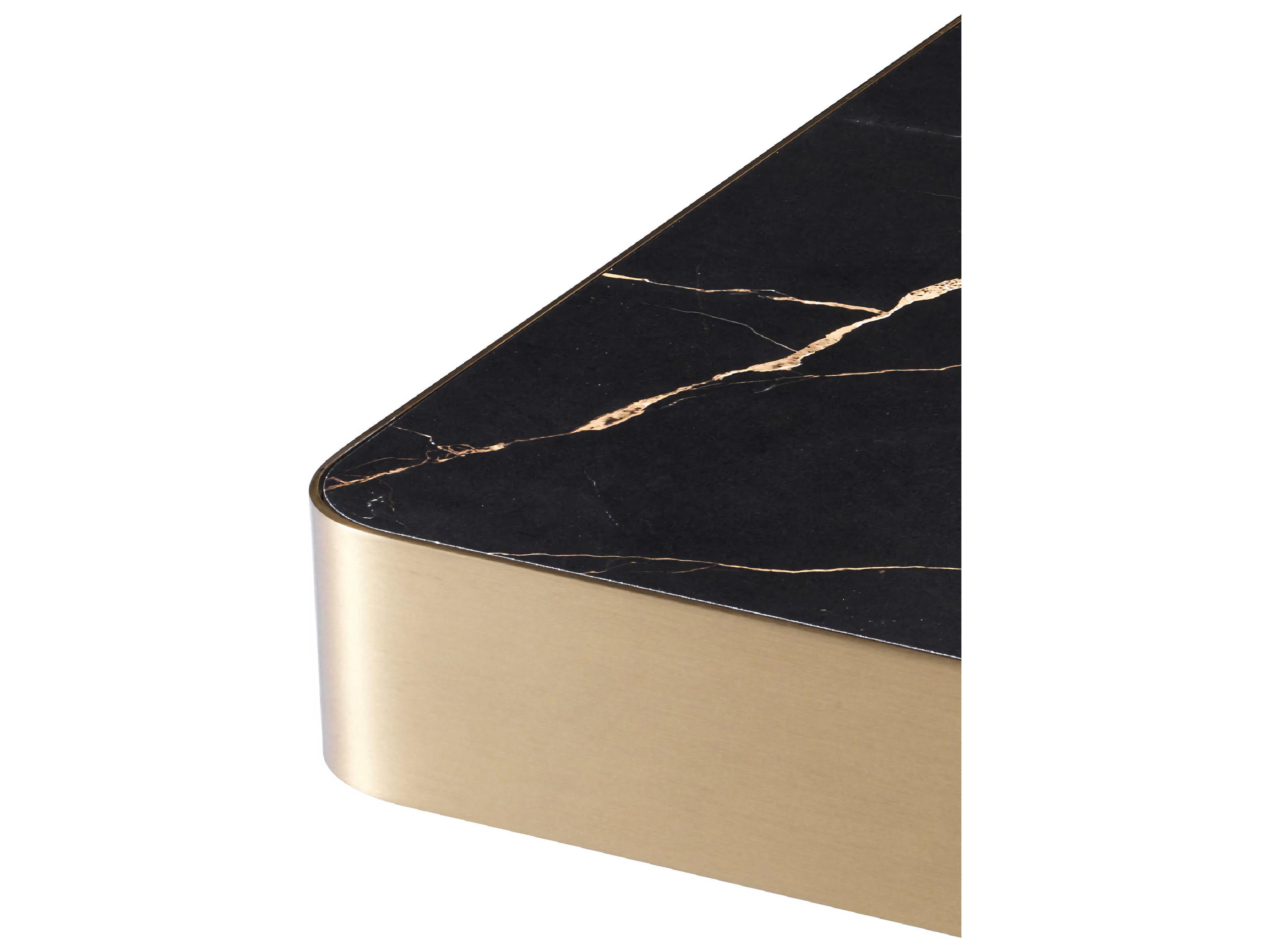 Eichholtz Luxus Brushed Brass Side Table