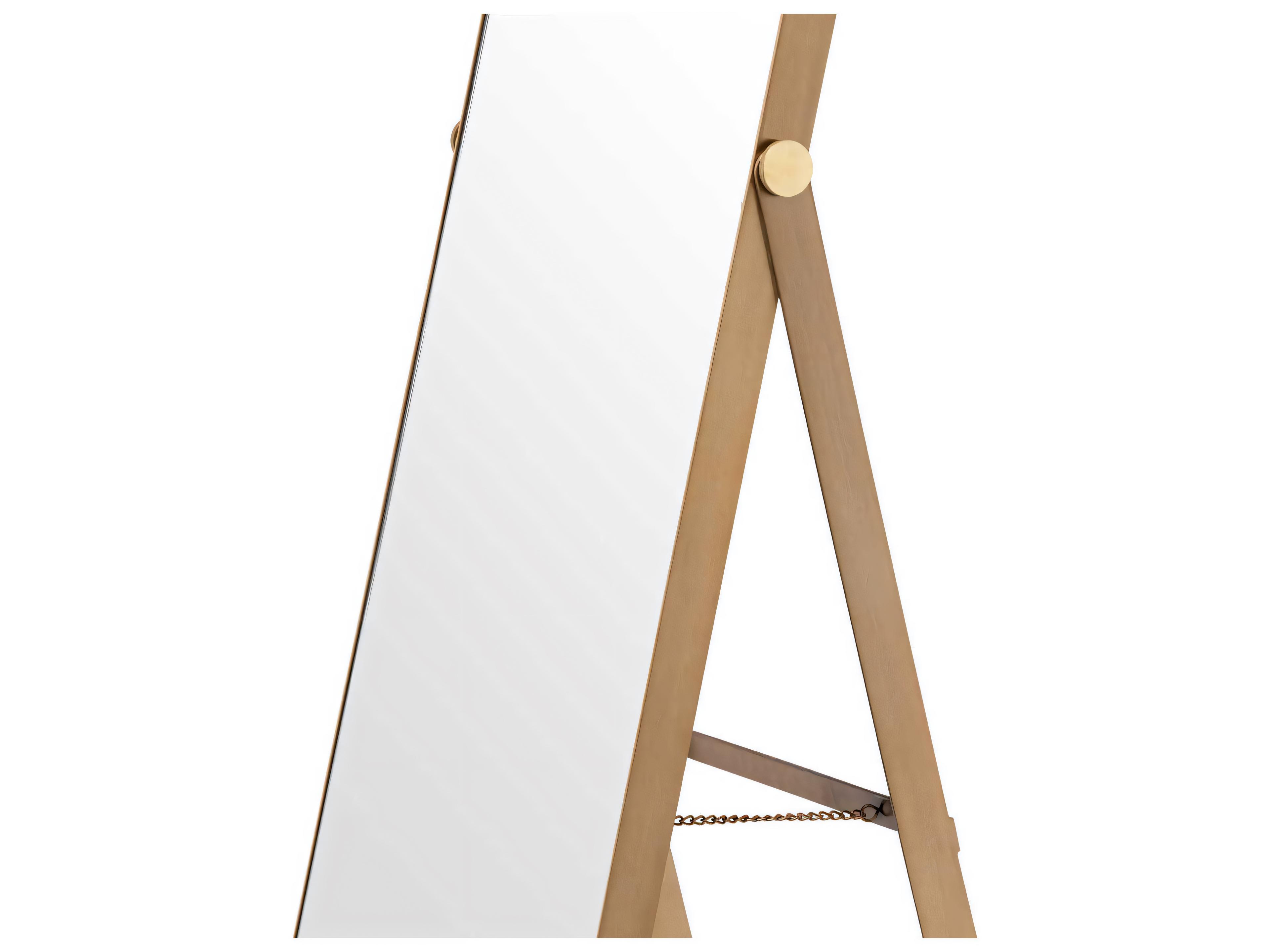 Eichholtz Hardwick Brushed Brass Mirror