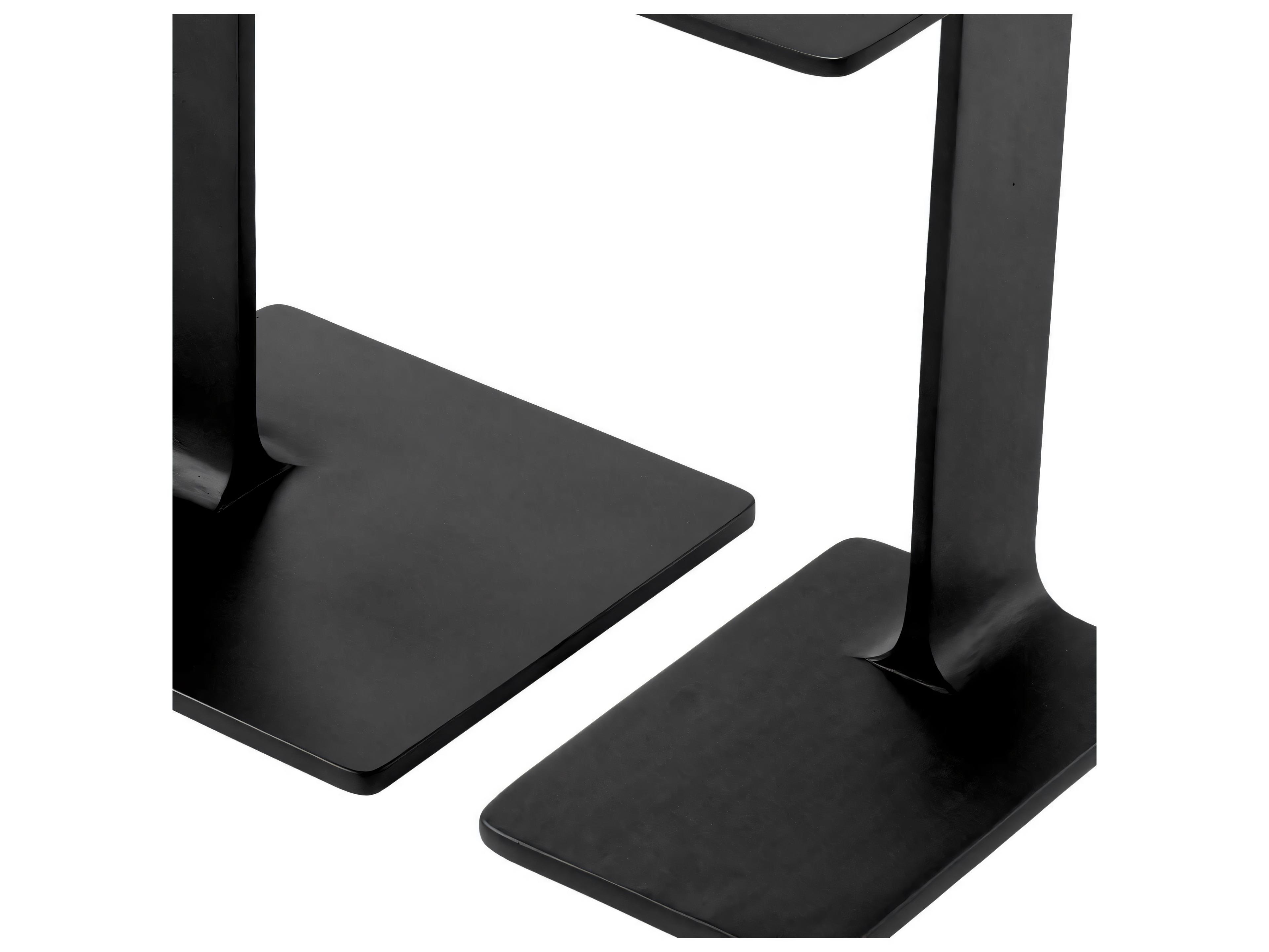 Eichholtz Smart Gunmetal Set of 2 Side Table