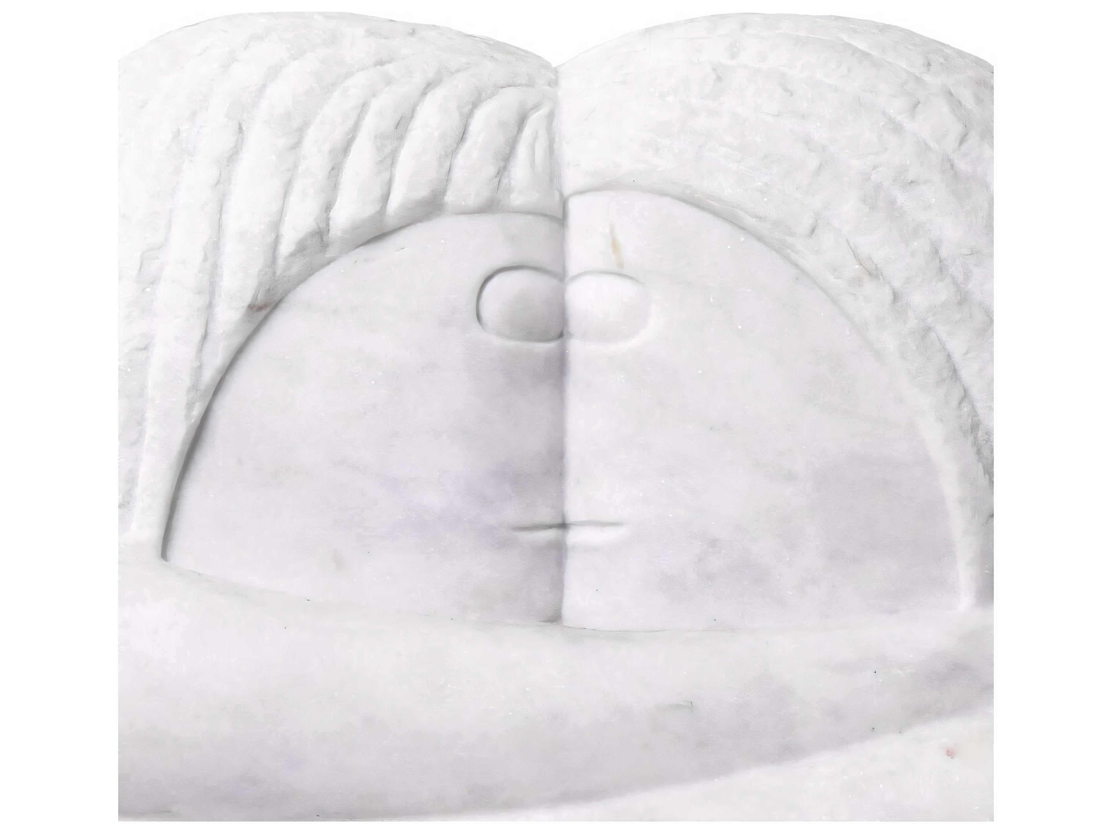 Eichholtz Love Couple White Marble Object