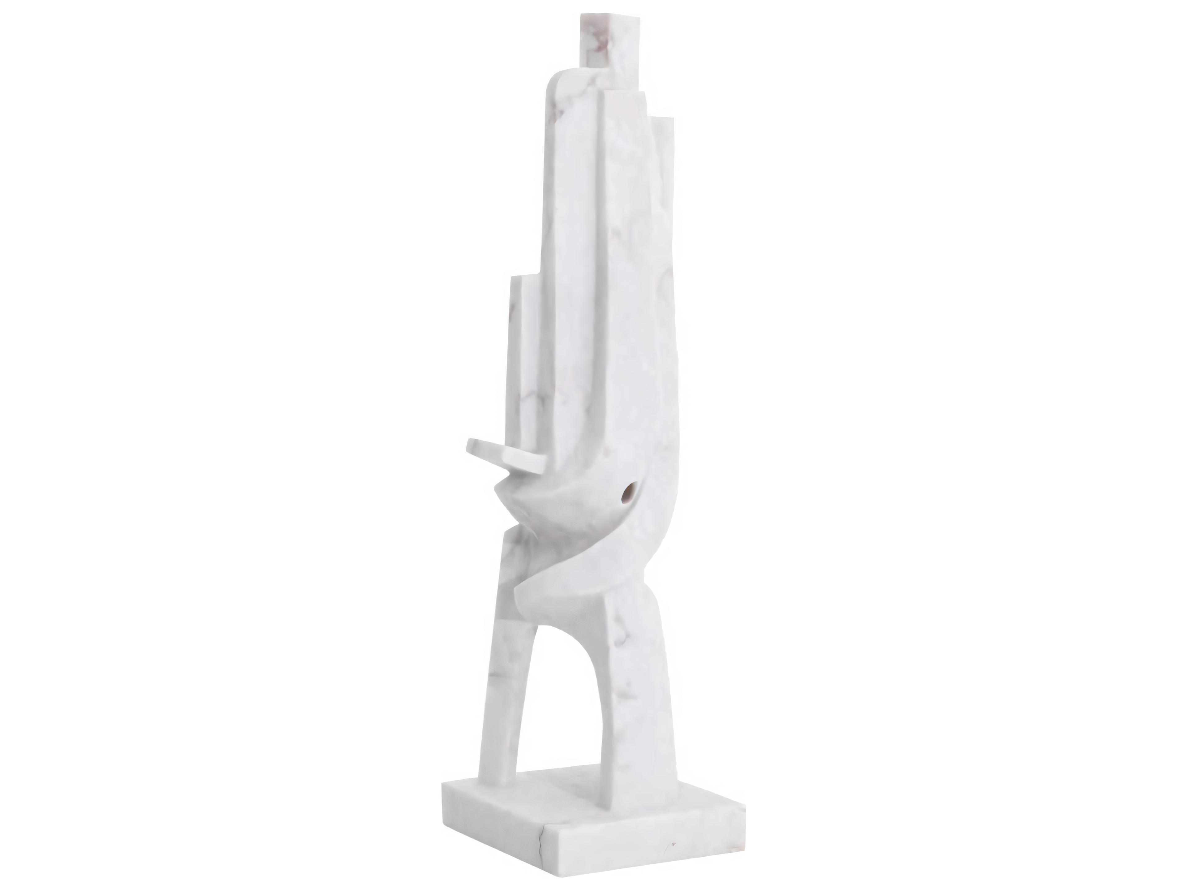 Eichholtz Atticus White Marble Object