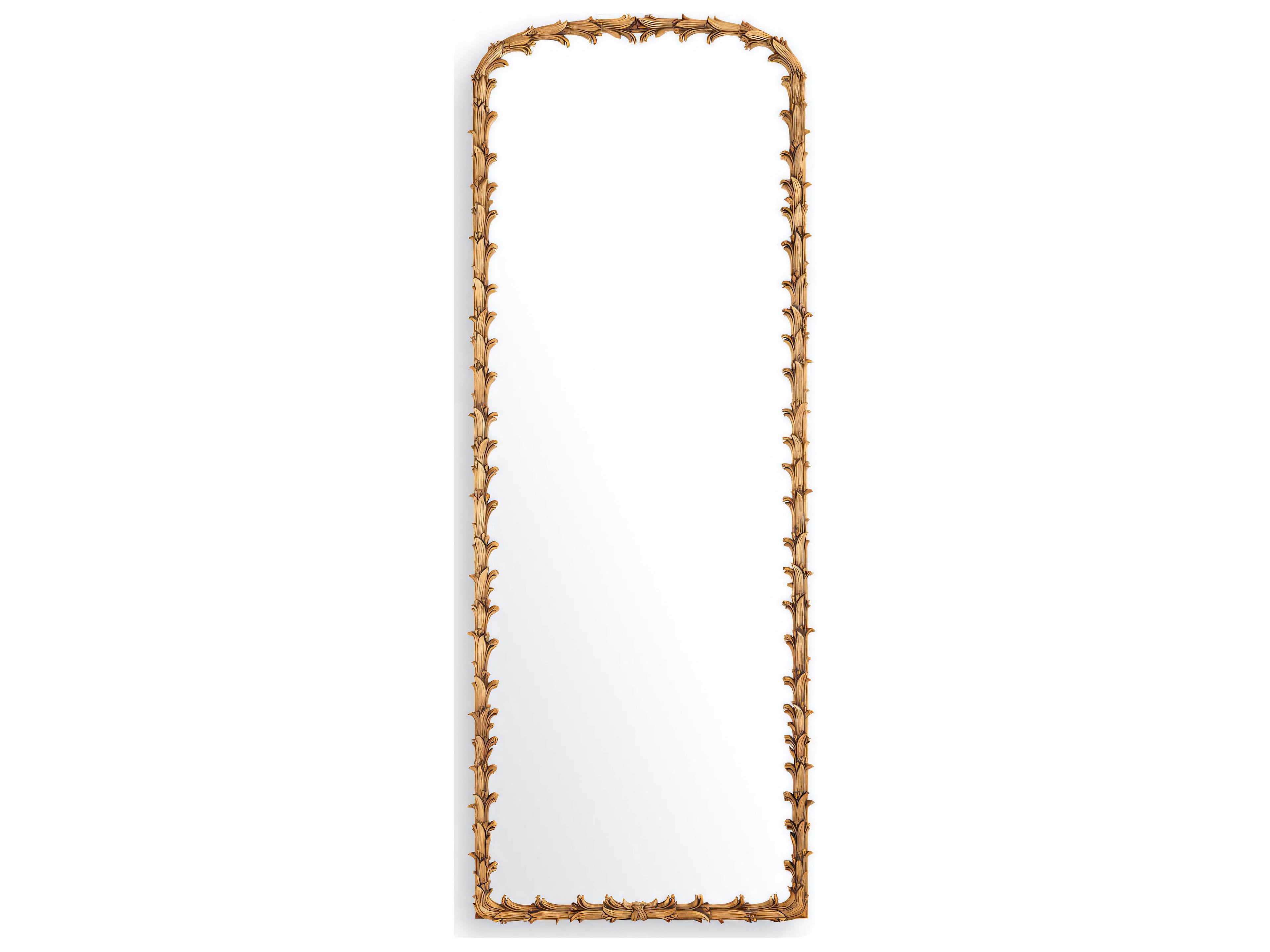 Guinevere L Antique Gold Mirror