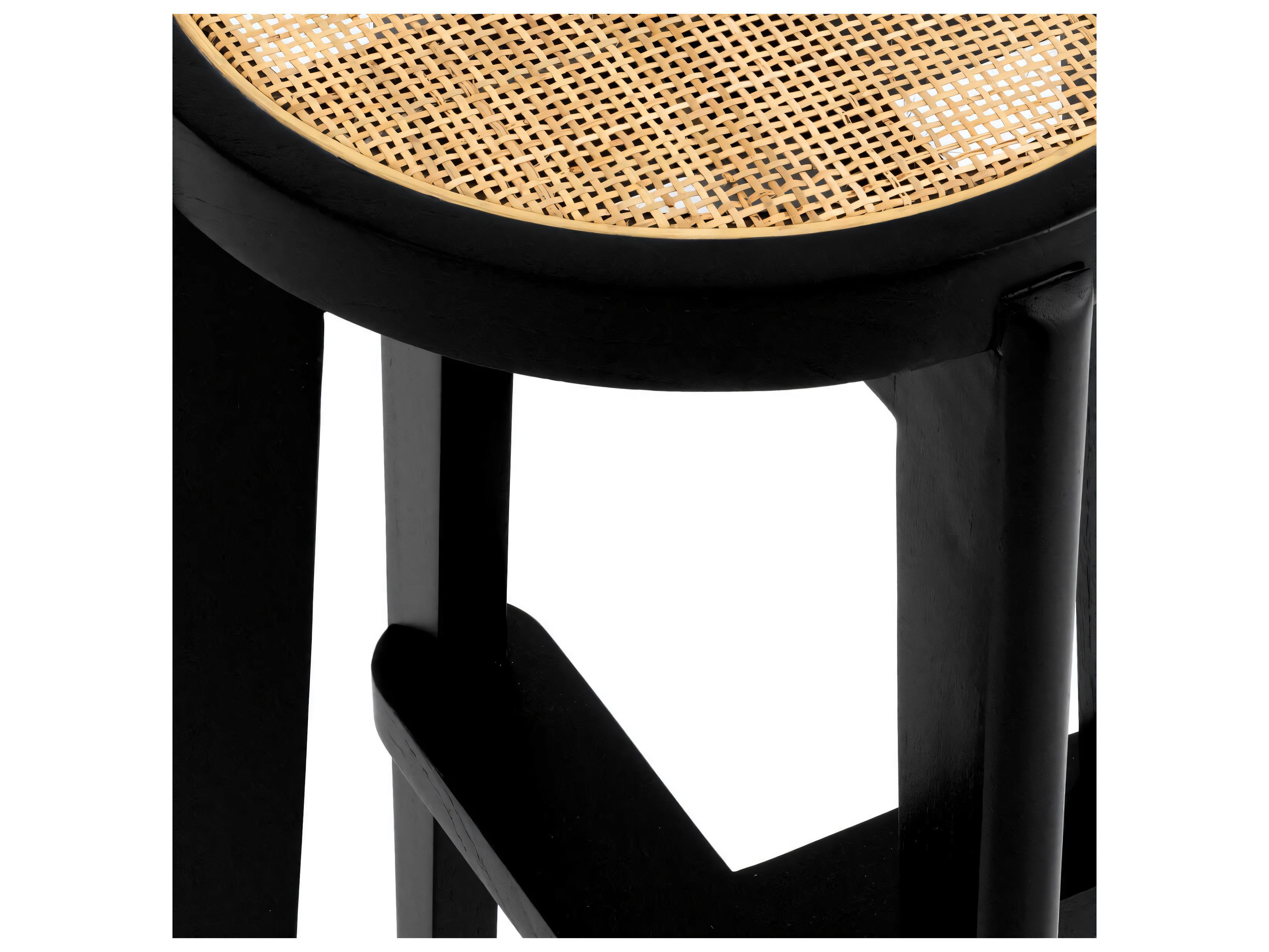 Eichholtz Stool Dareau Classic Black Bar