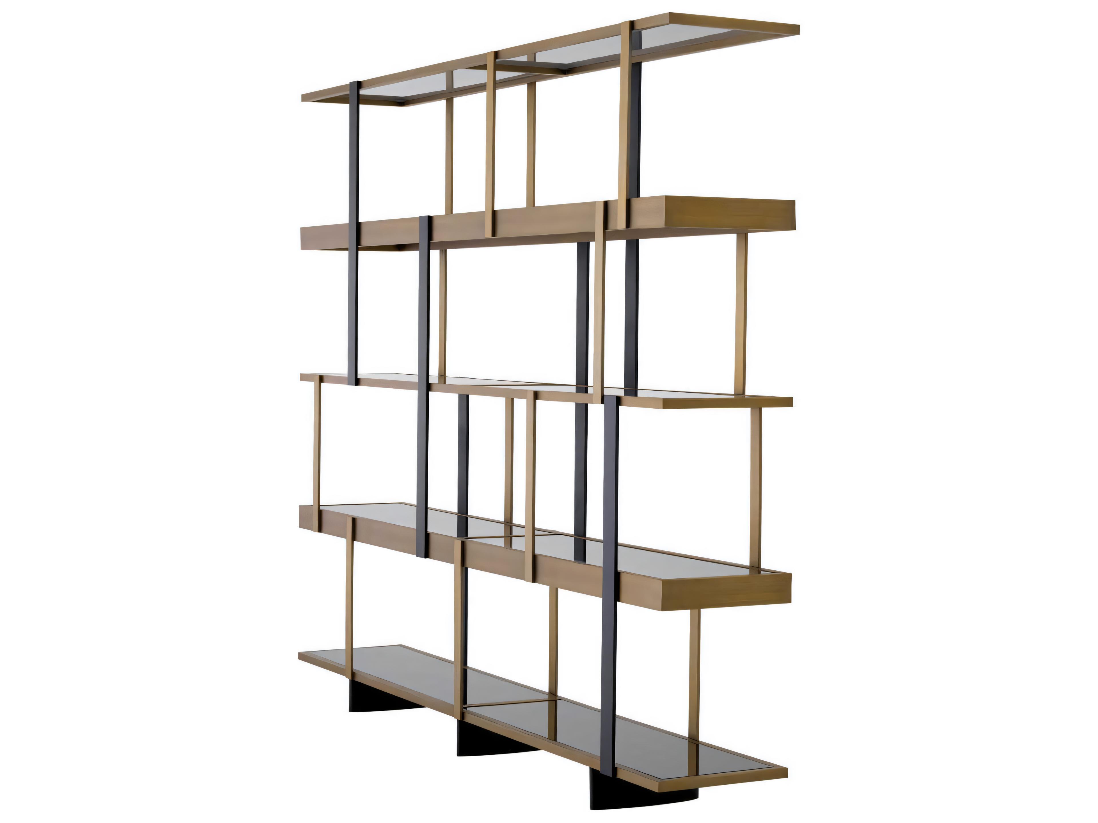 Eichholtz Mercure Brushed Brass Cabinet