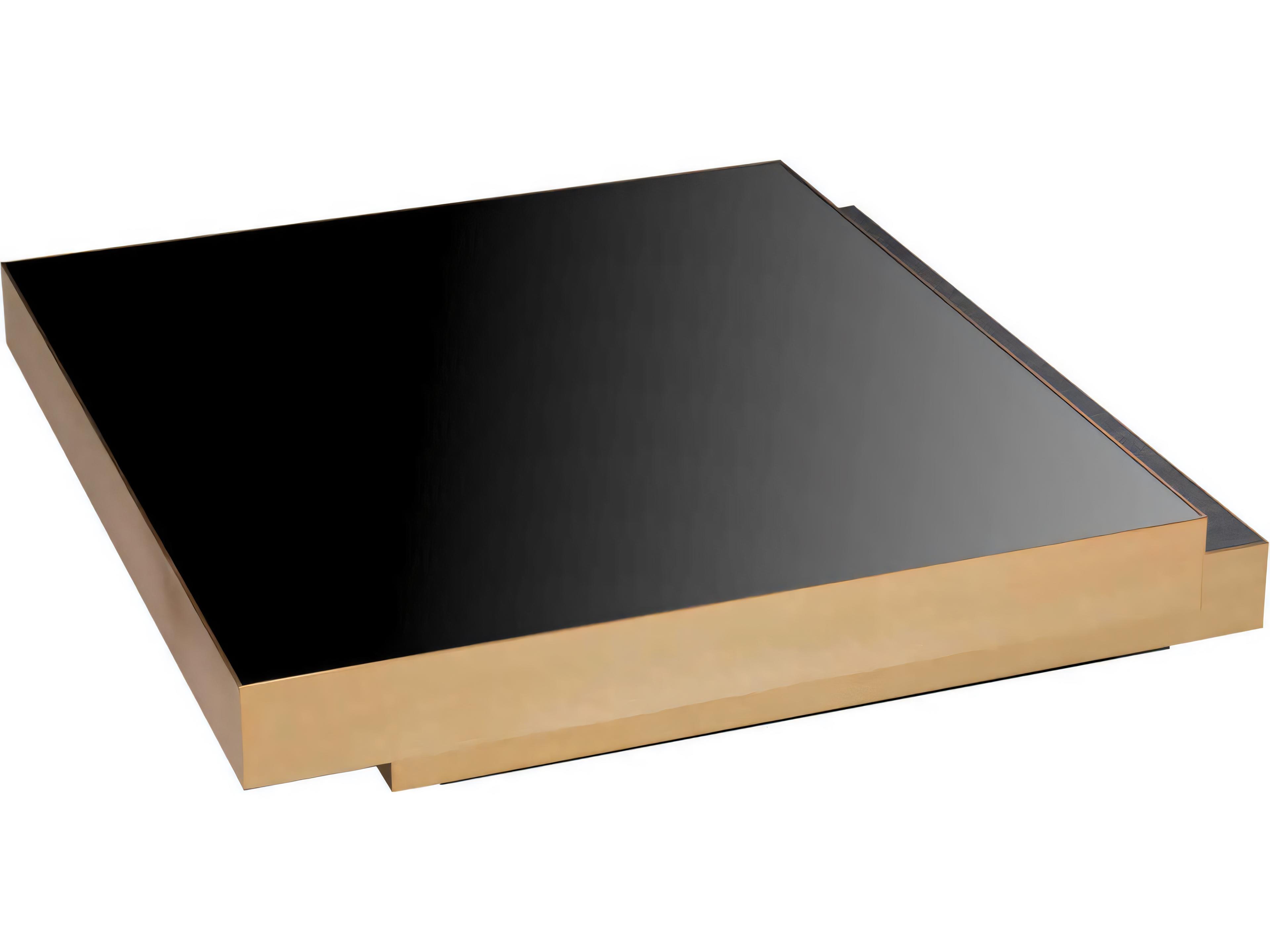 Eichholtz Shelton Brushed Brass Coffee Table