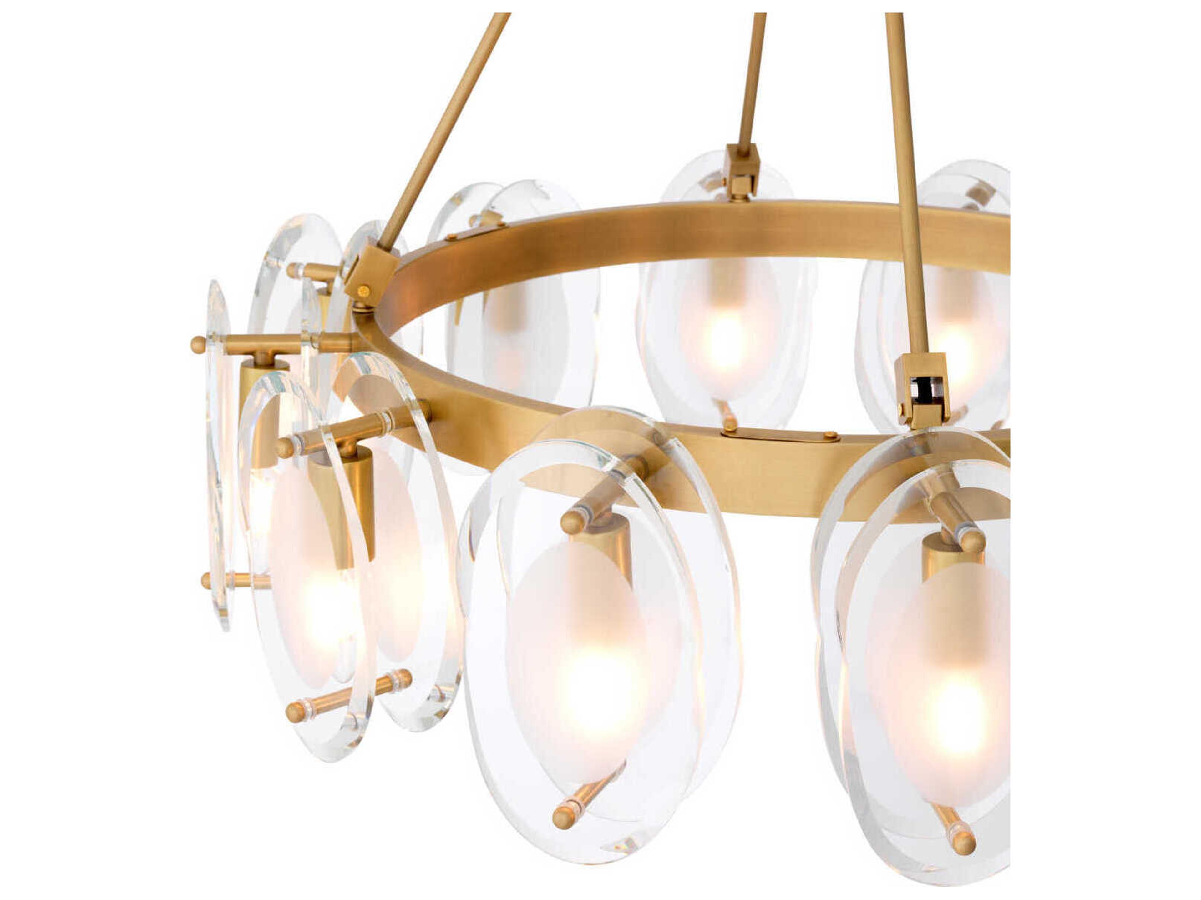 Eichholtz Sublime Antique Brass Chandelier