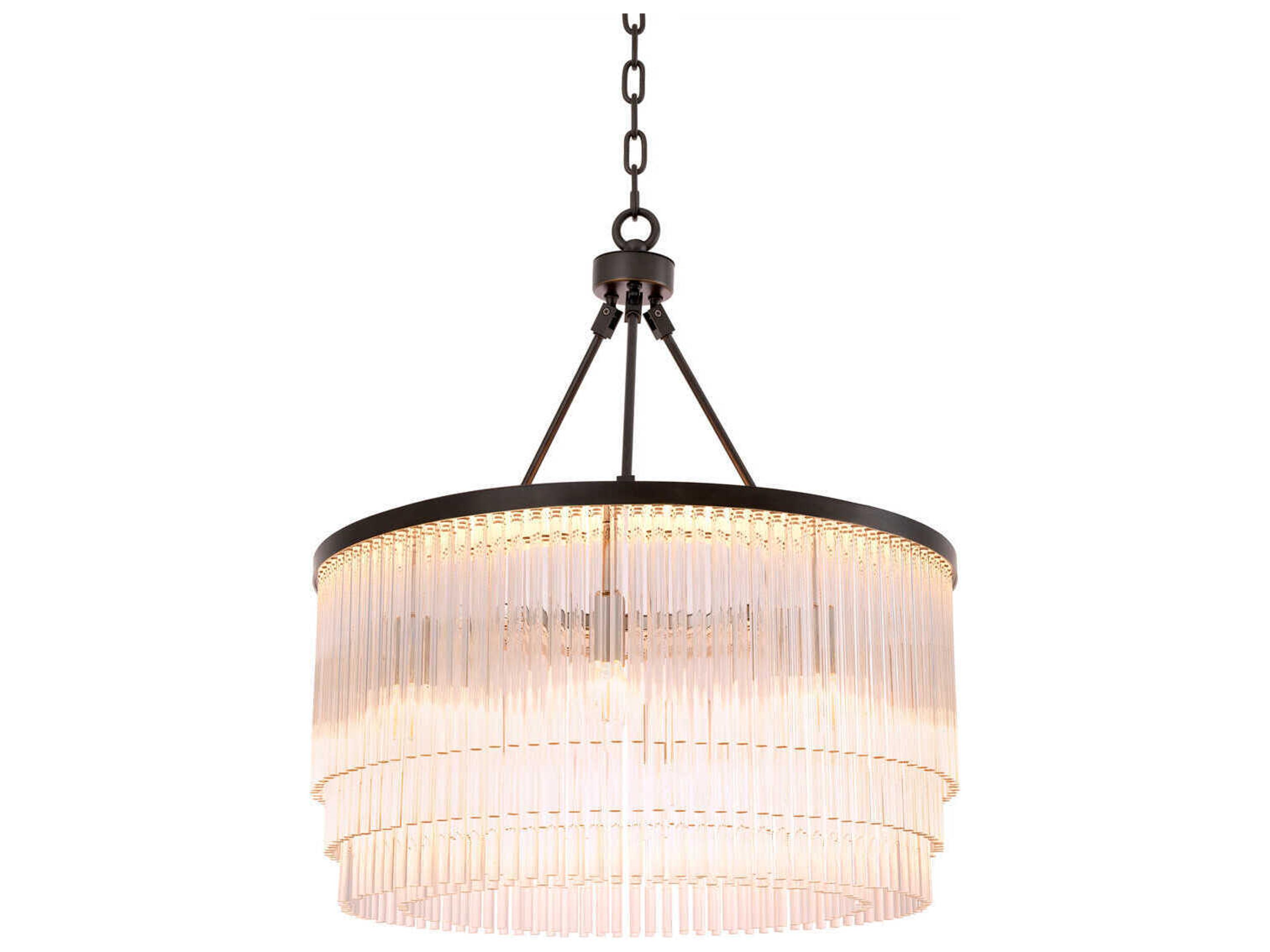 Hector S Bronze Highlight Chandelier