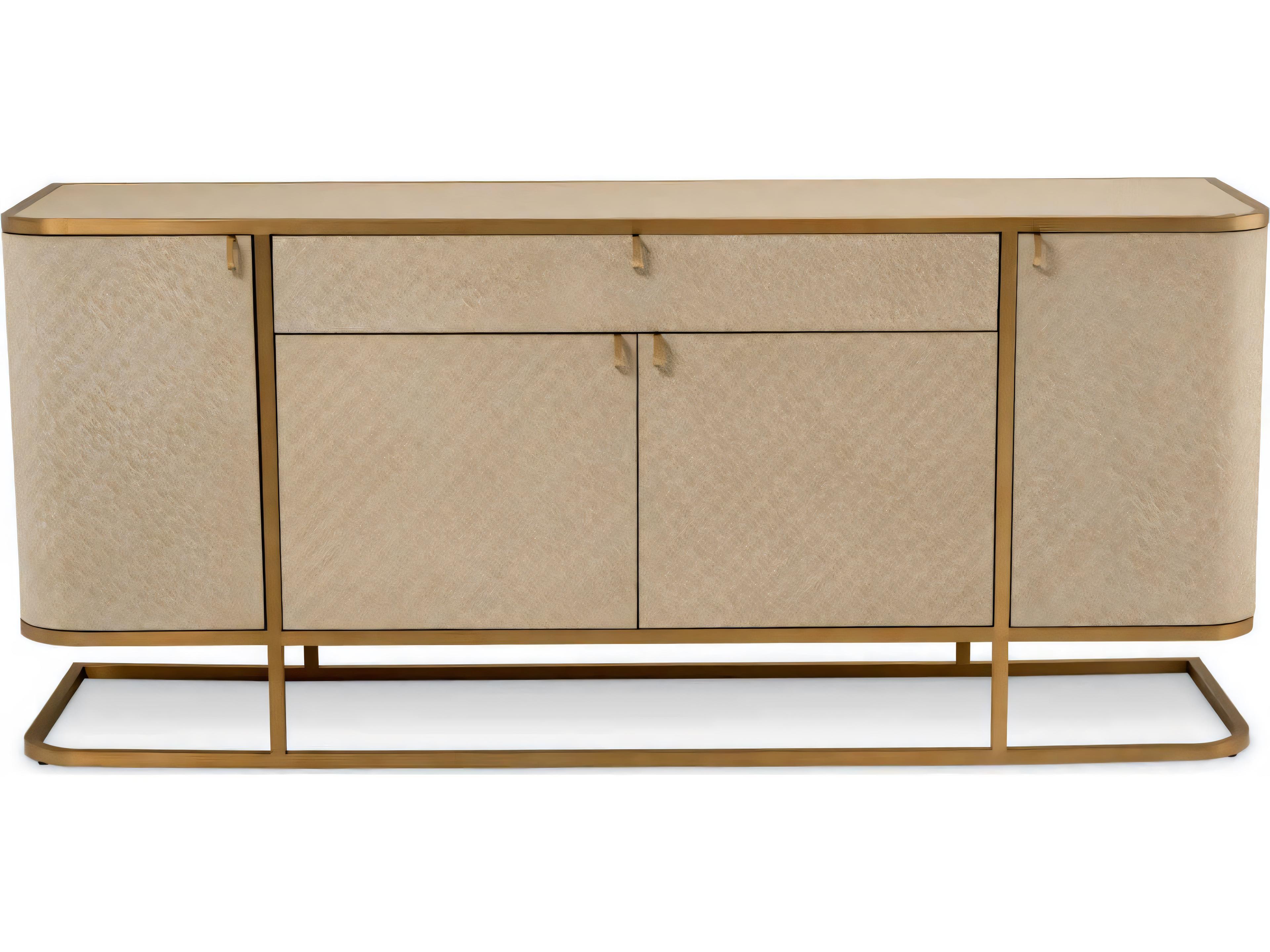 Eichholtz Napa Valley Woven Washed Oak Veneer Dresser