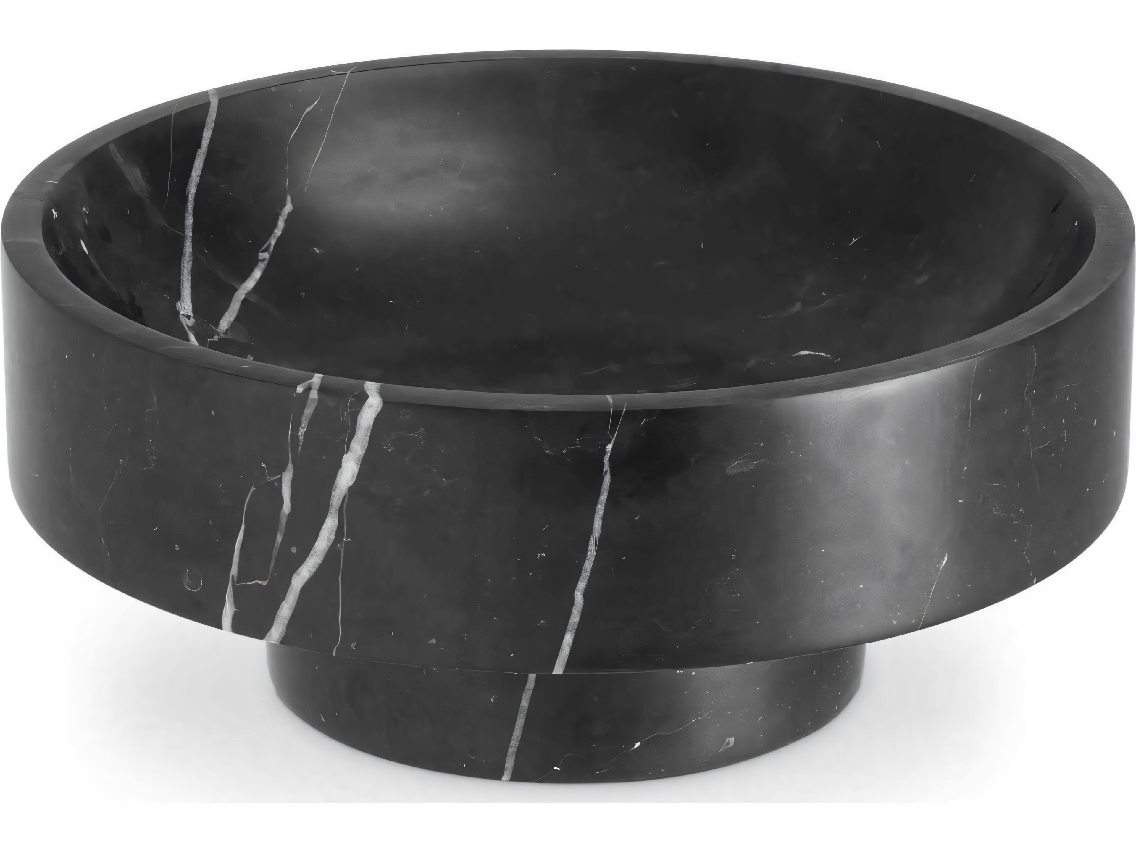 Eichholtz Santiago Black Marble Bowl