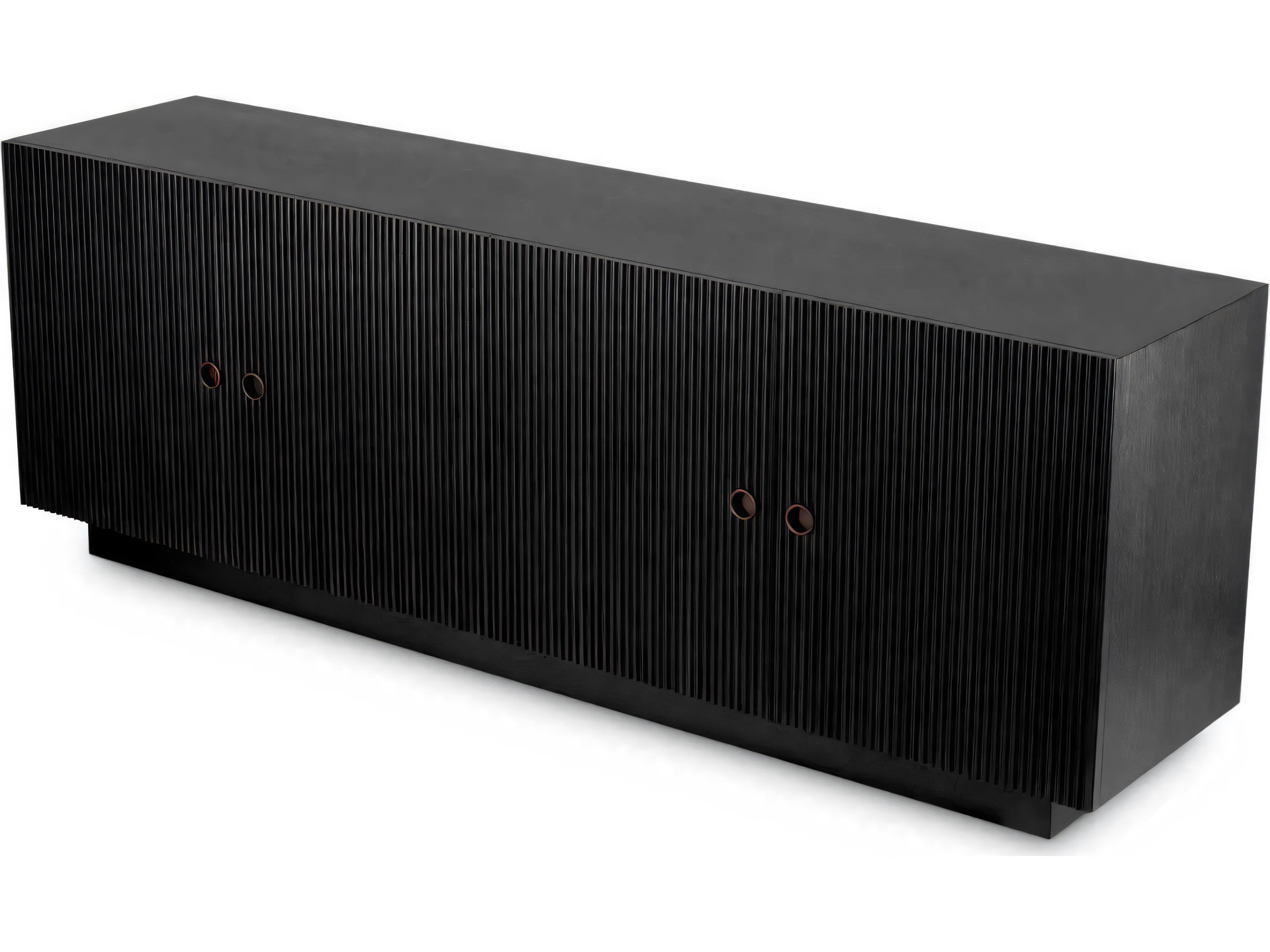 Eichholtz Dimitrios Charcoal Grey Oak Veneer Dresser