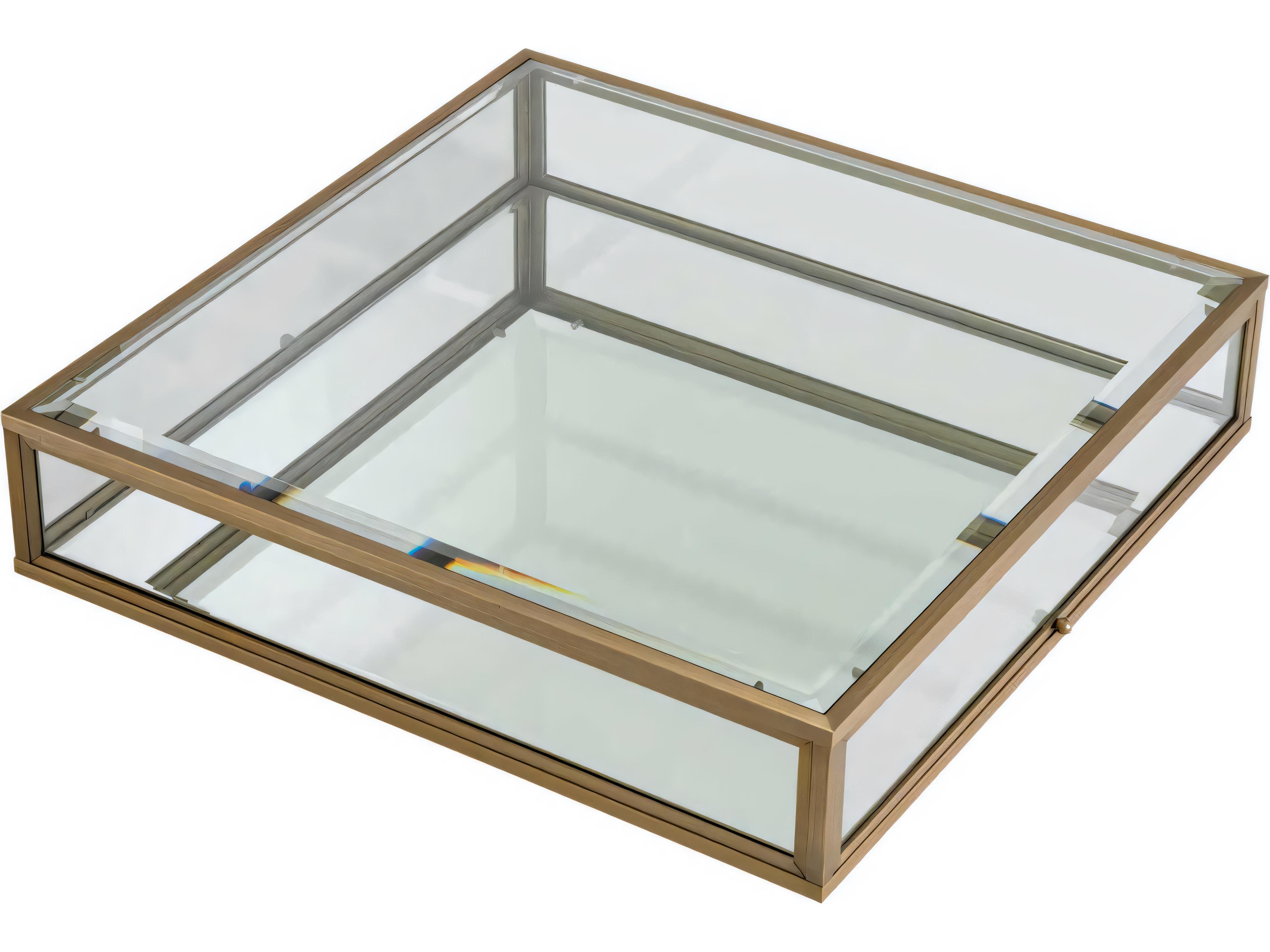 Eichholtz Ryan Brushed Brass Coffee Table