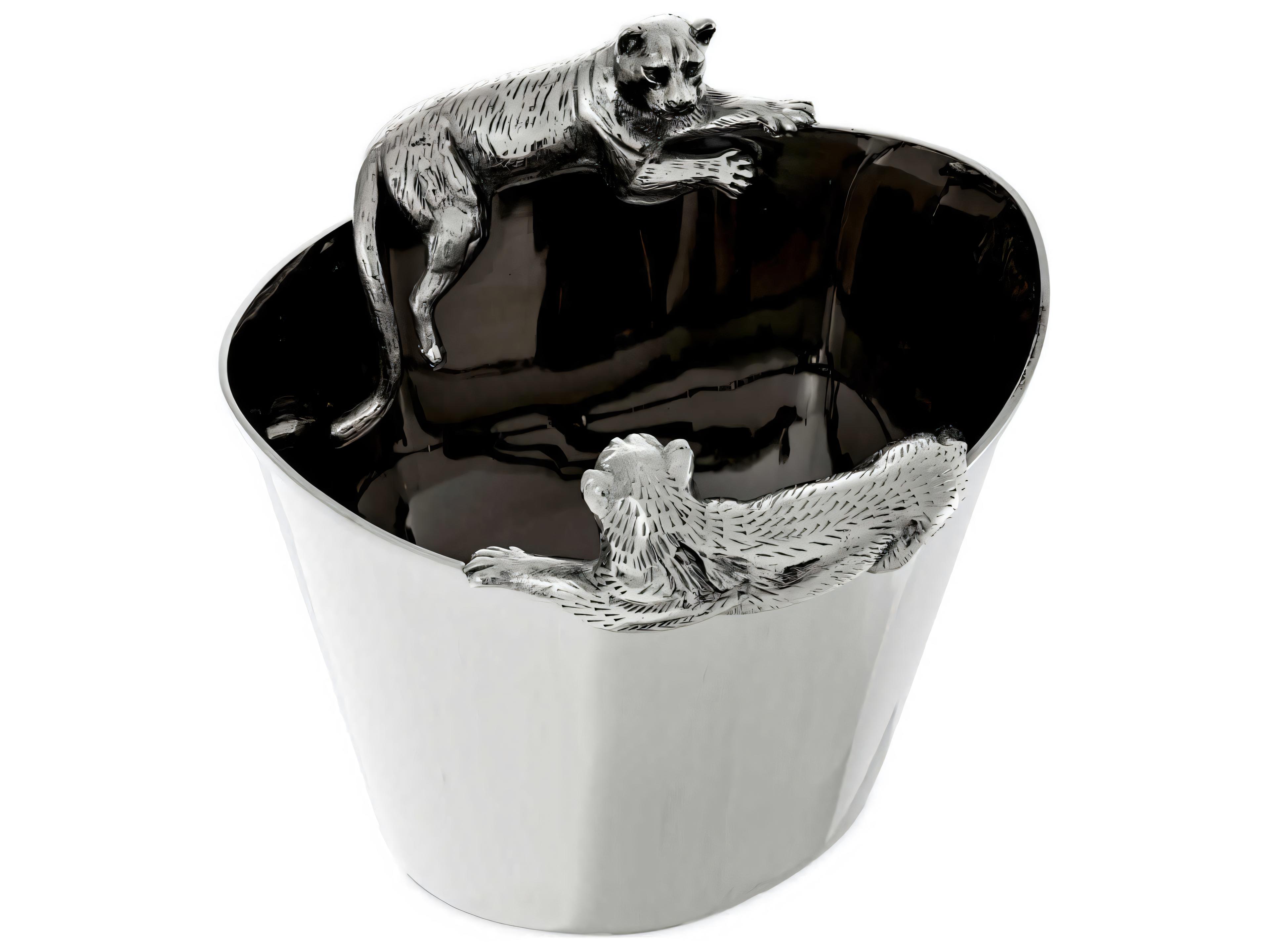 Eichholtz Jordan Nickel Wine Cooler