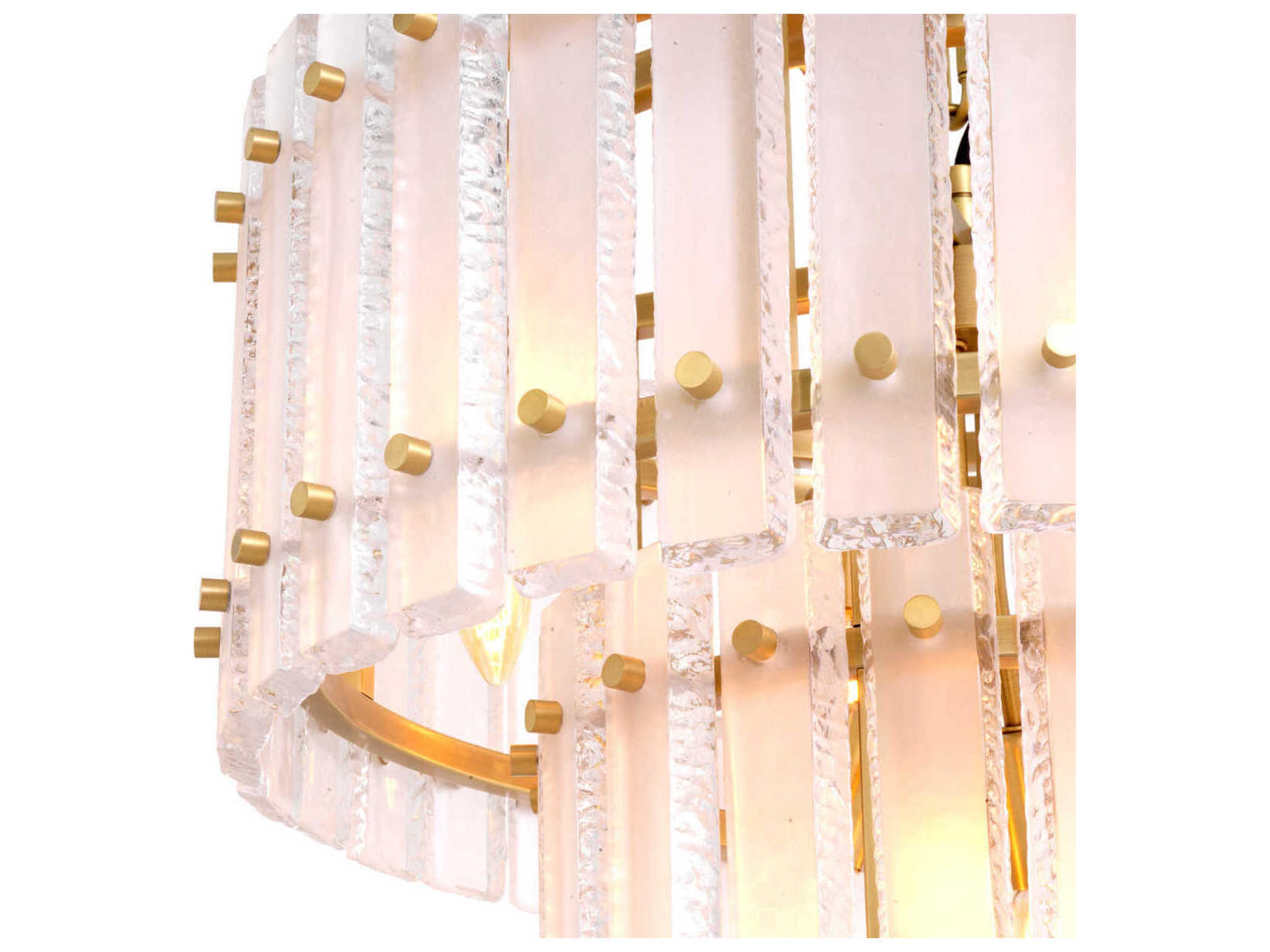 Eichholtz Blason Antique Brass Chandelier