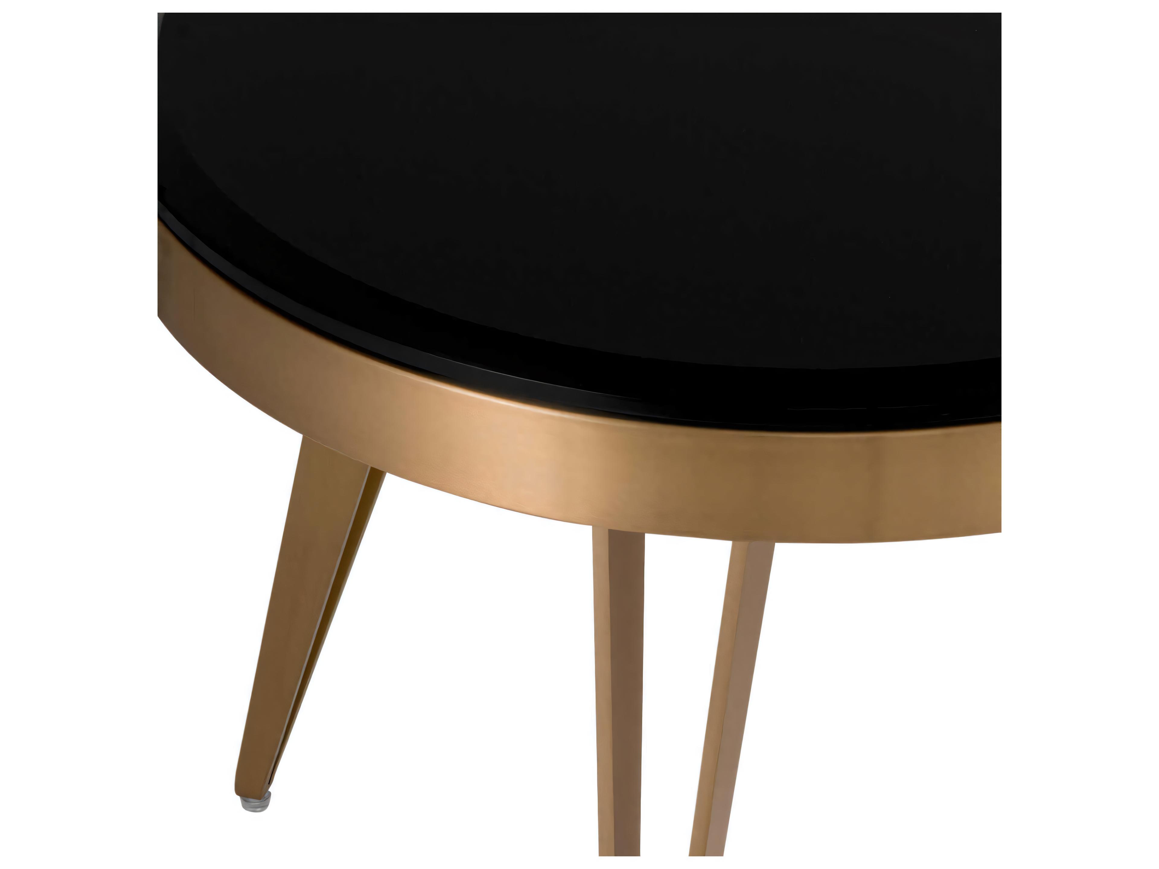 Eichholtz Rocco Brushed Brass Side Table