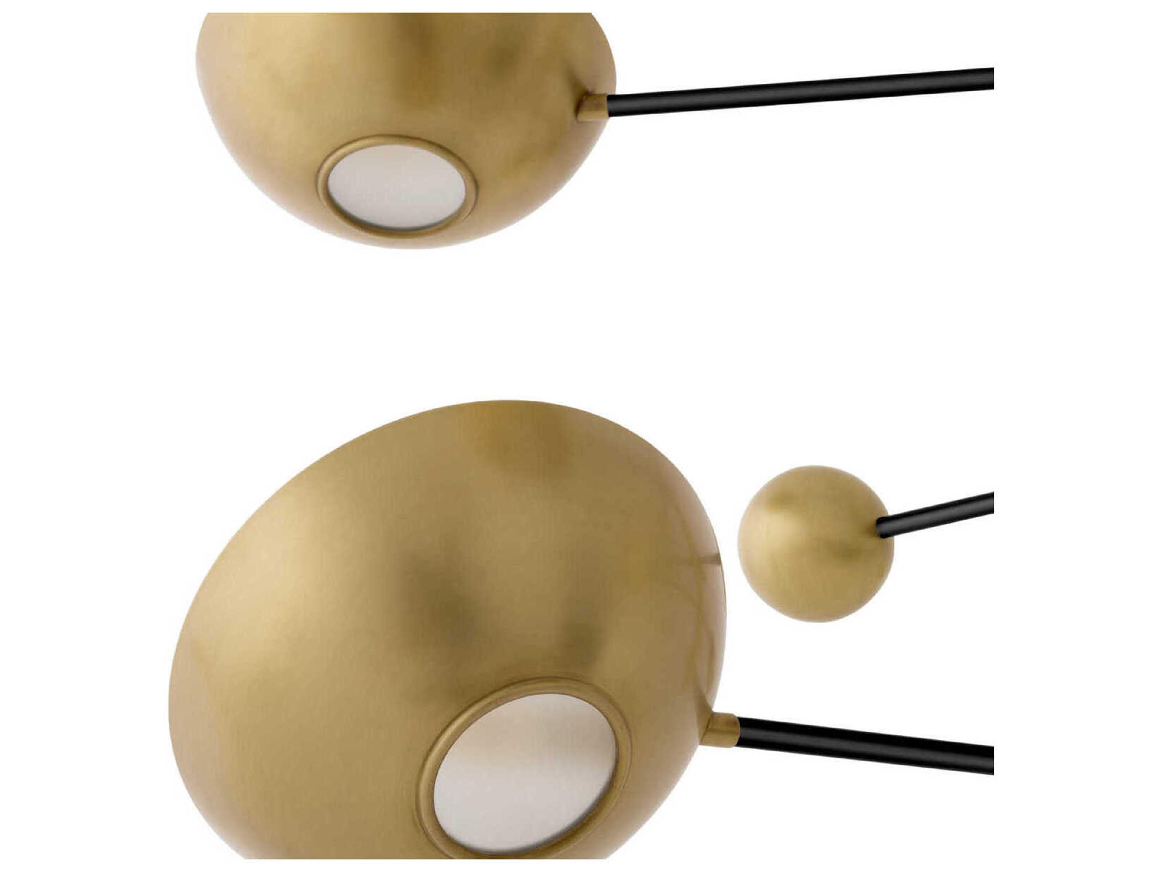 Eichholtz Salinas Antique Brass Chandelier