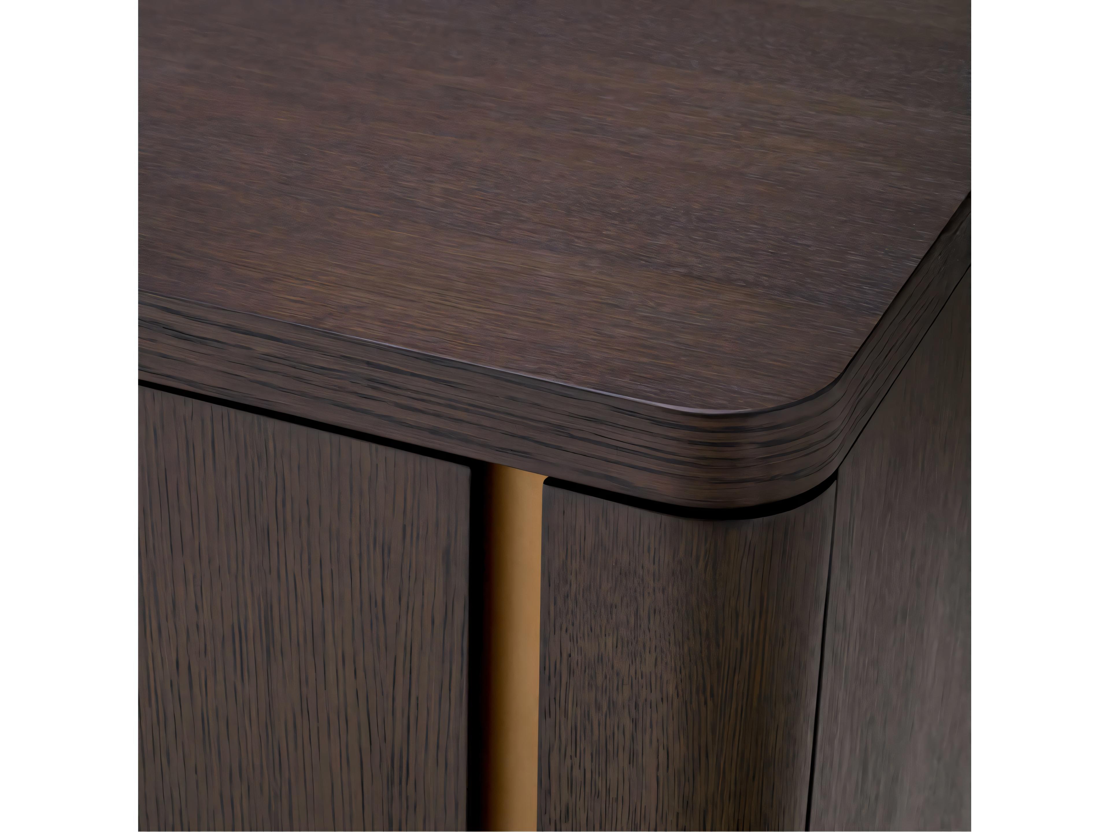 Eichholtz Dresser Modesto S Mocha Oak Veneer Drawer