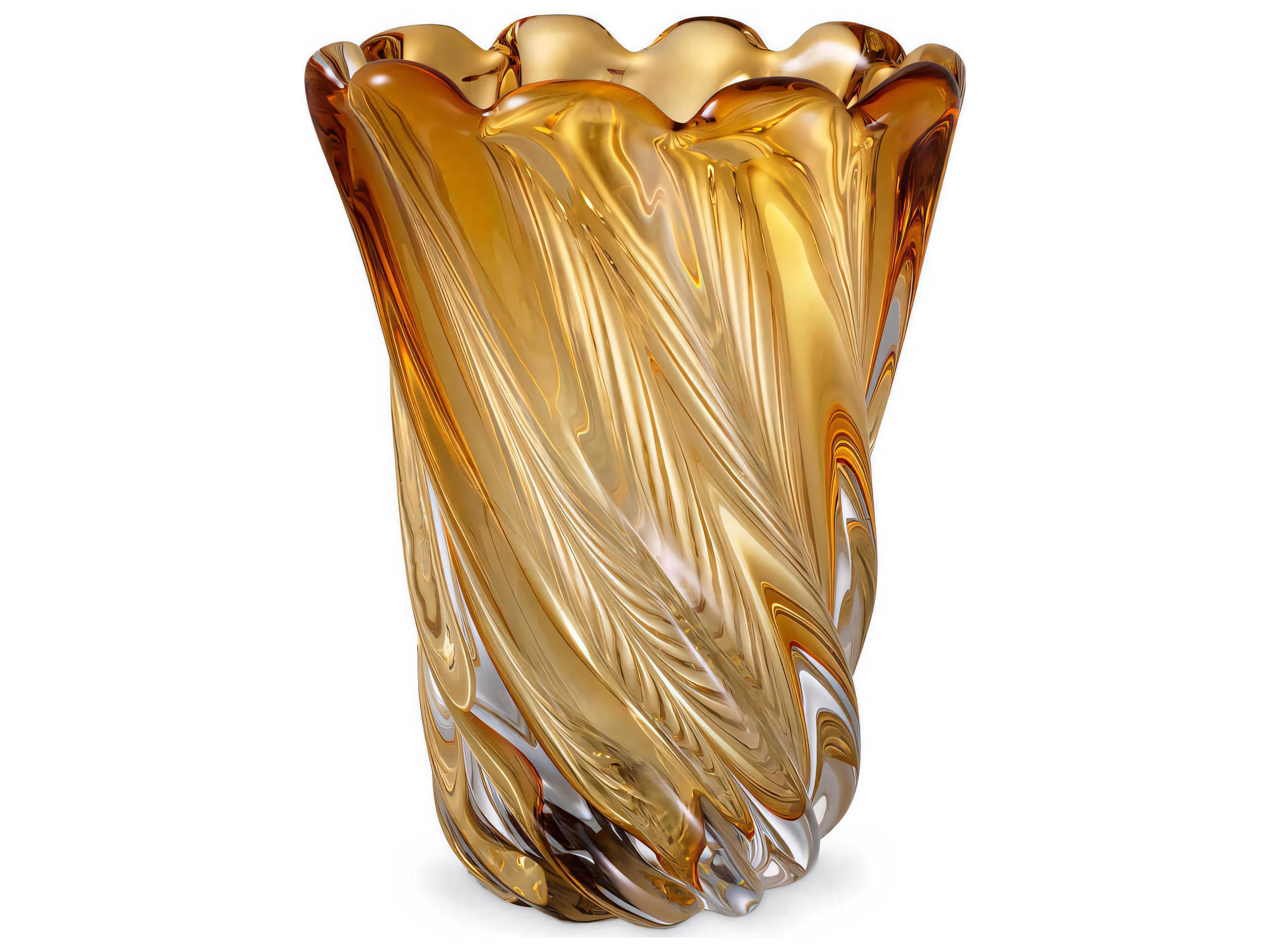 Eichholtz Contessa S Yellow Vase