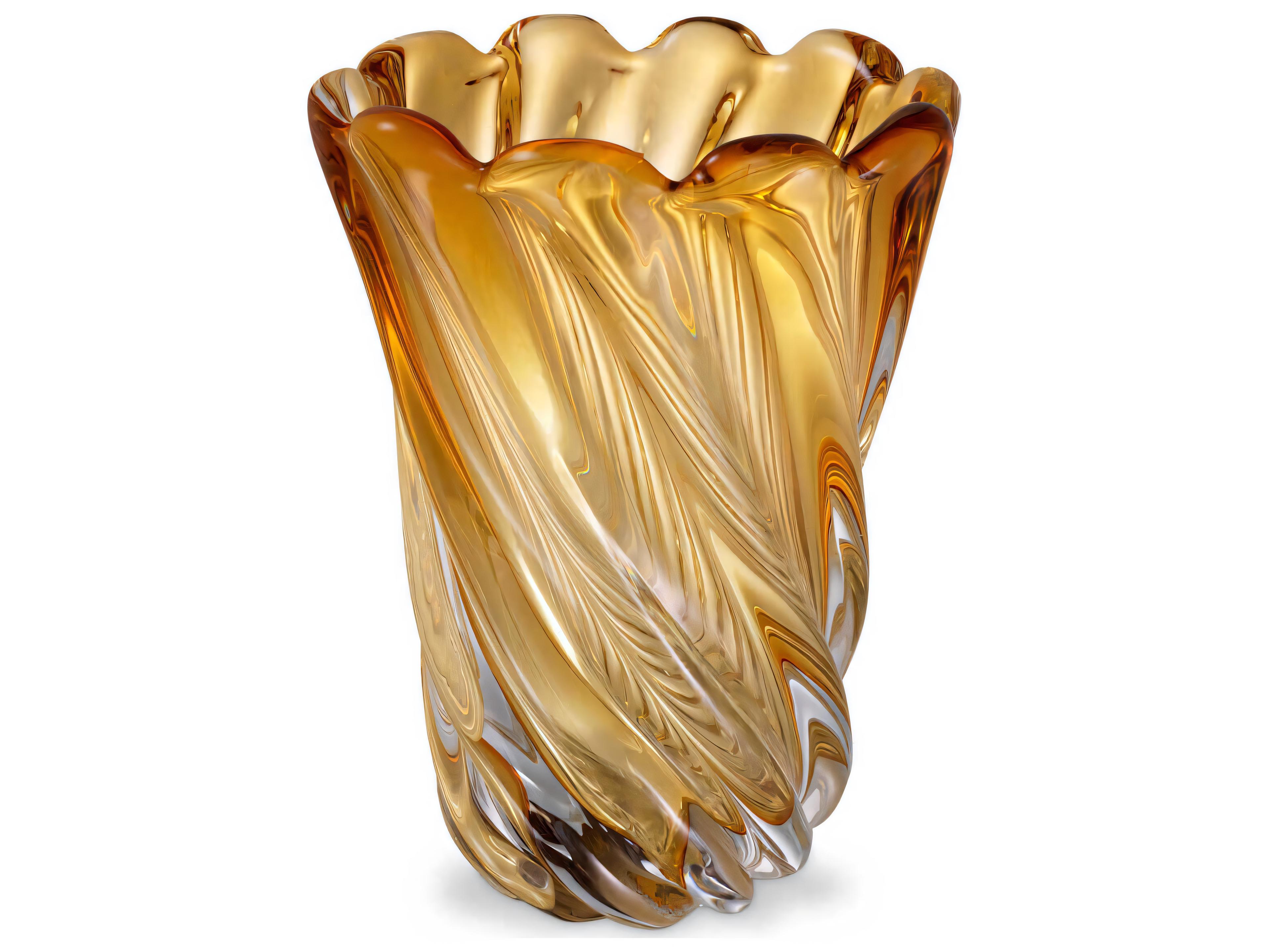 Eichholtz Contessa S Yellow Vase