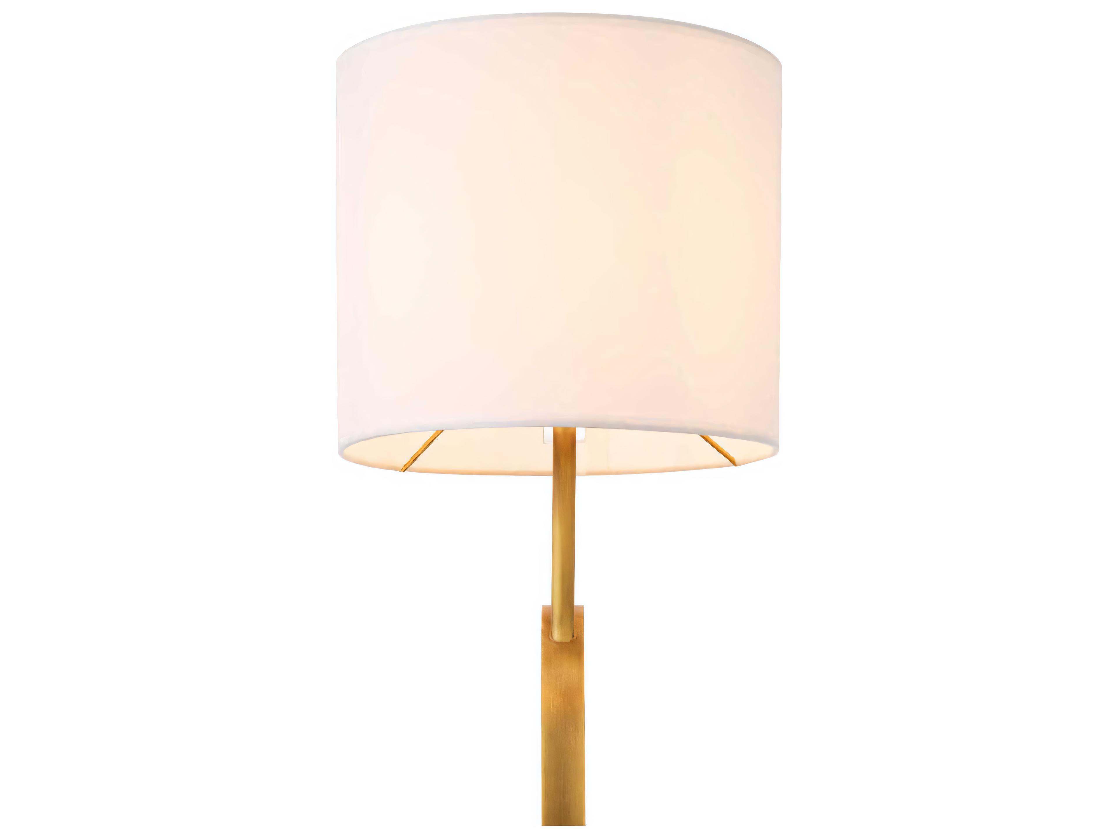 Eichholtz Kaiser Antique Brass Floor Lamp