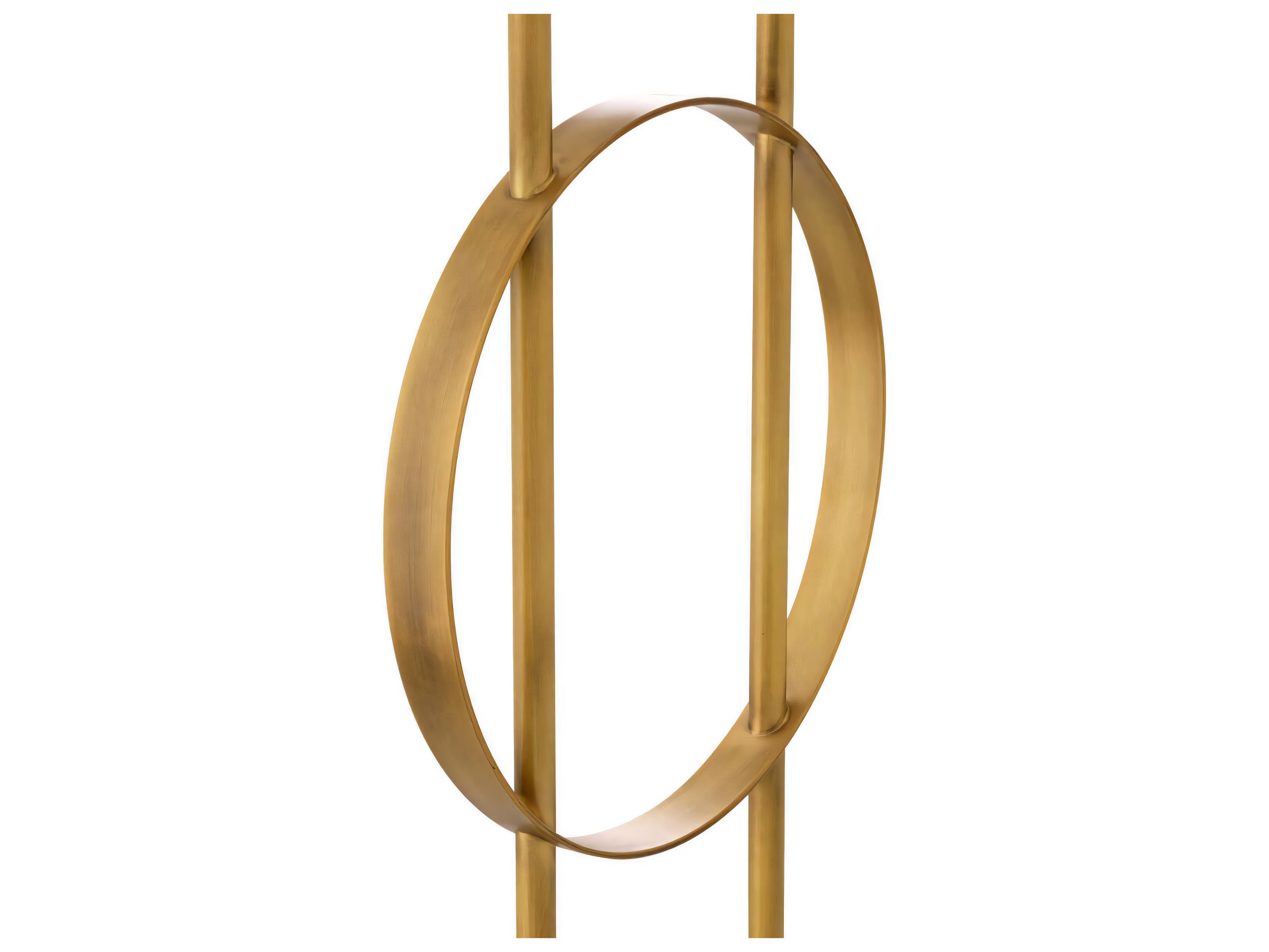 Eichholtz Kaiser Antique Brass Floor Lamp