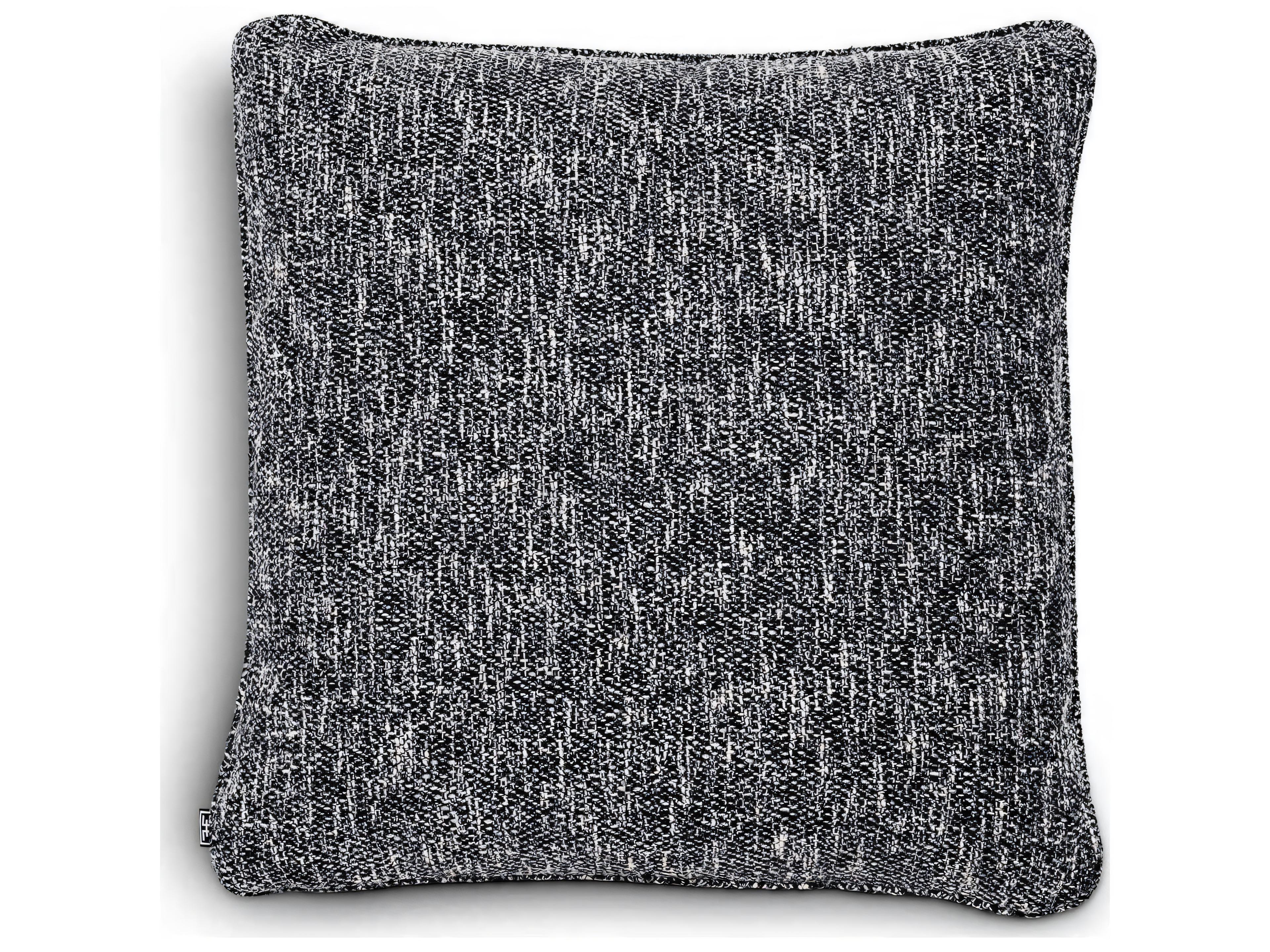 Cambon L Square Black Cushion