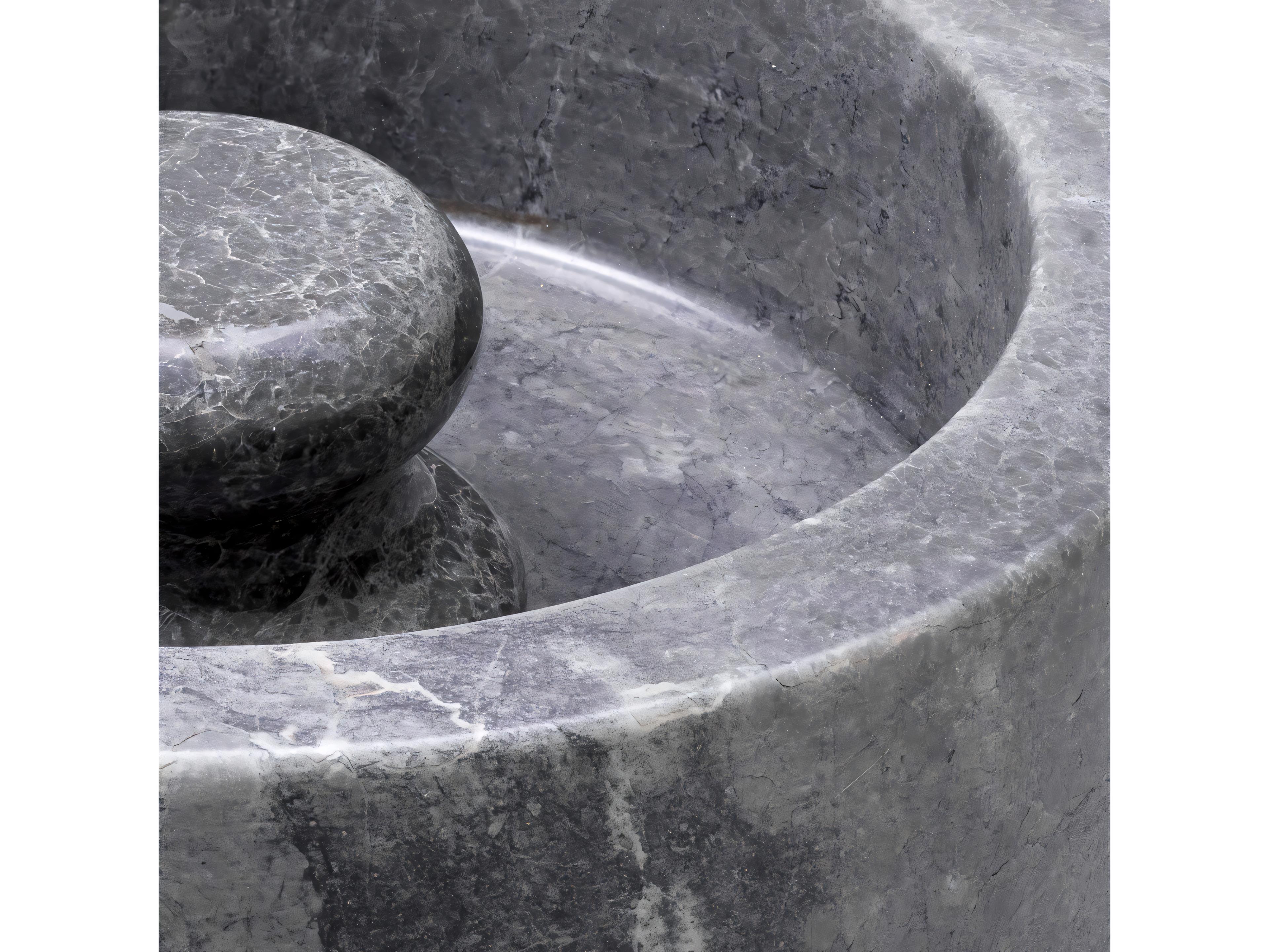 Eichholtz Poulsen Grey Marble Ashtray