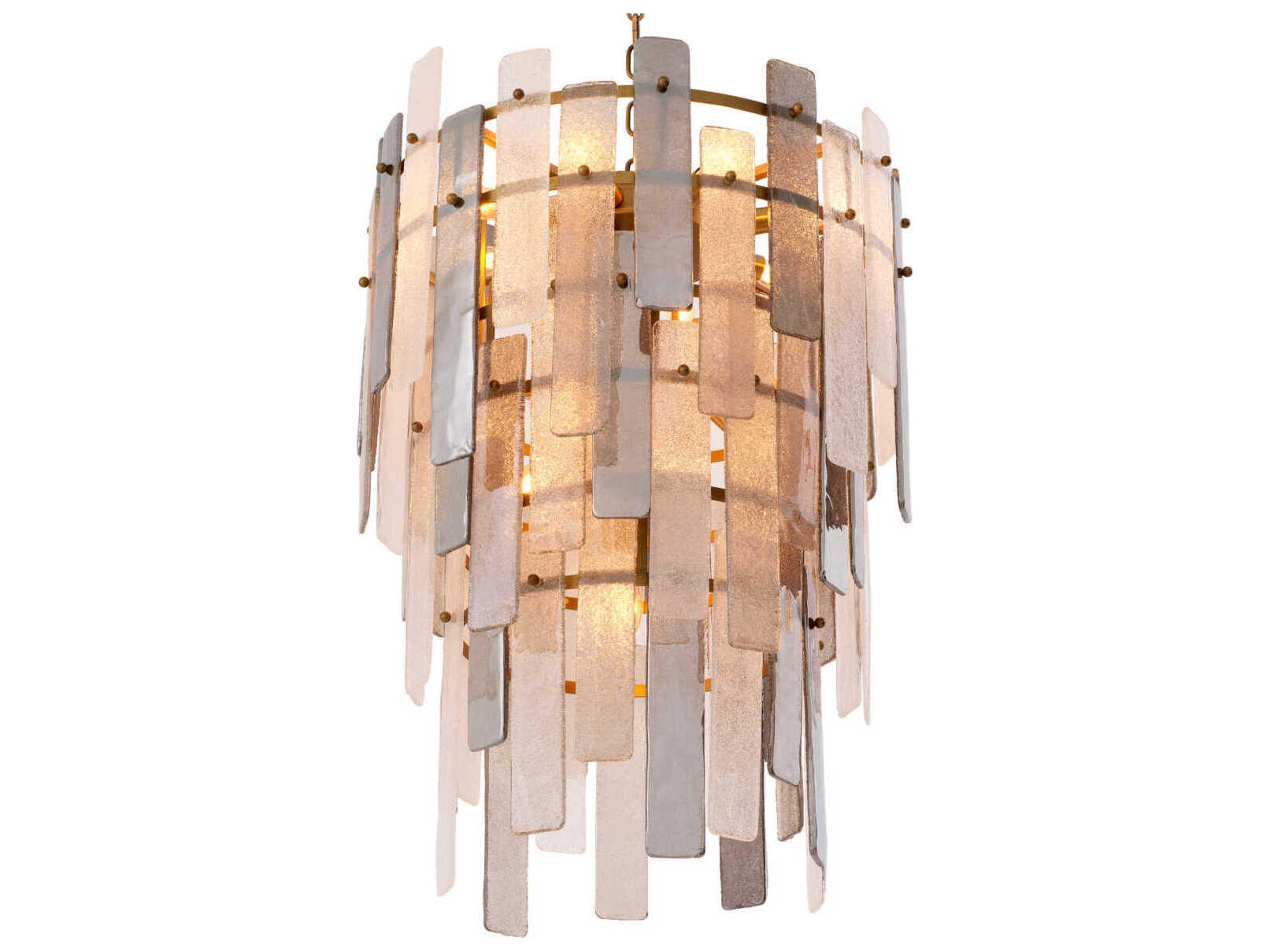 Eichholtz Greyson Antique Brass Chandelier