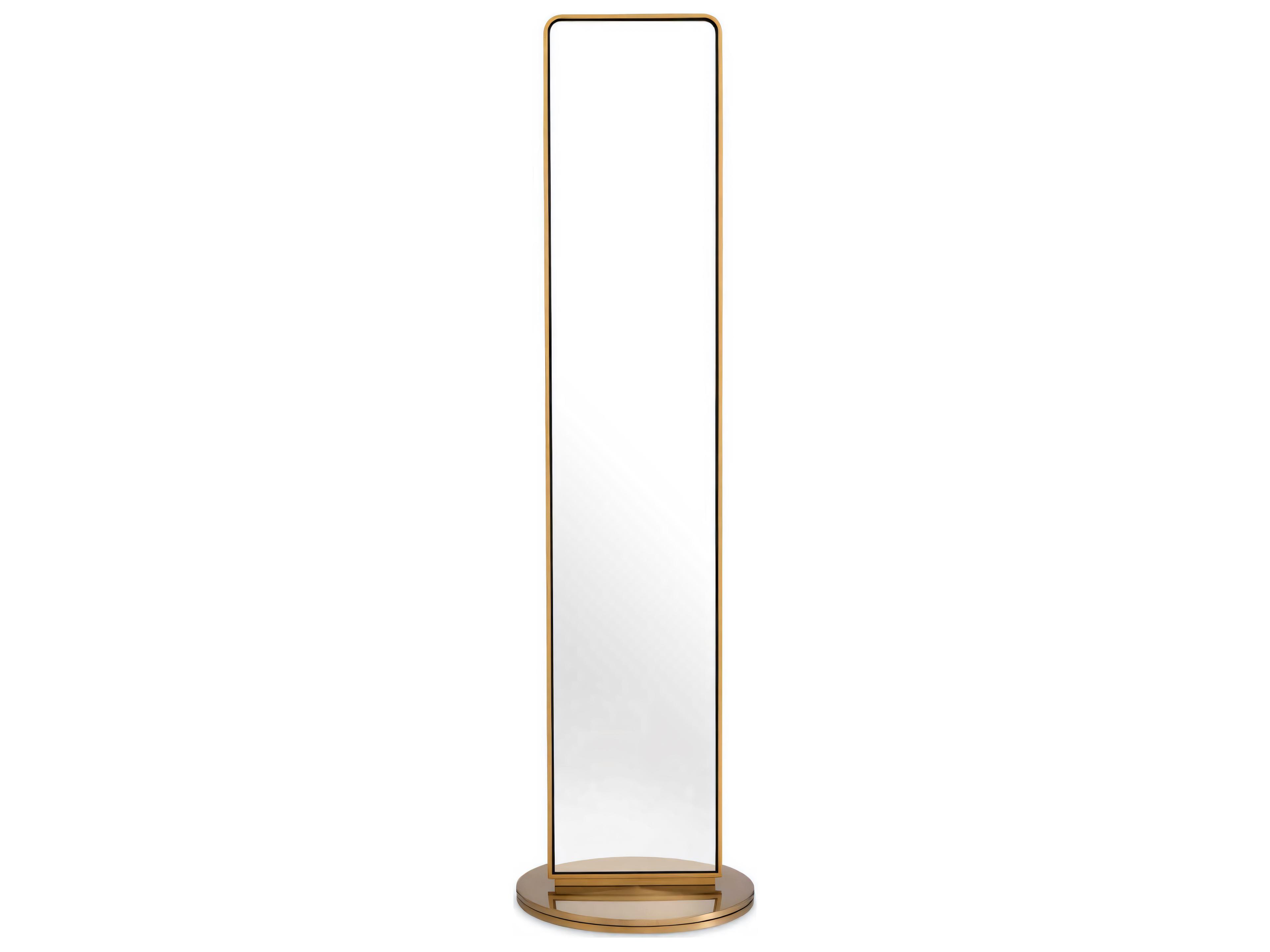 Eichholtz Mirror Novo Brushed Brass Floor