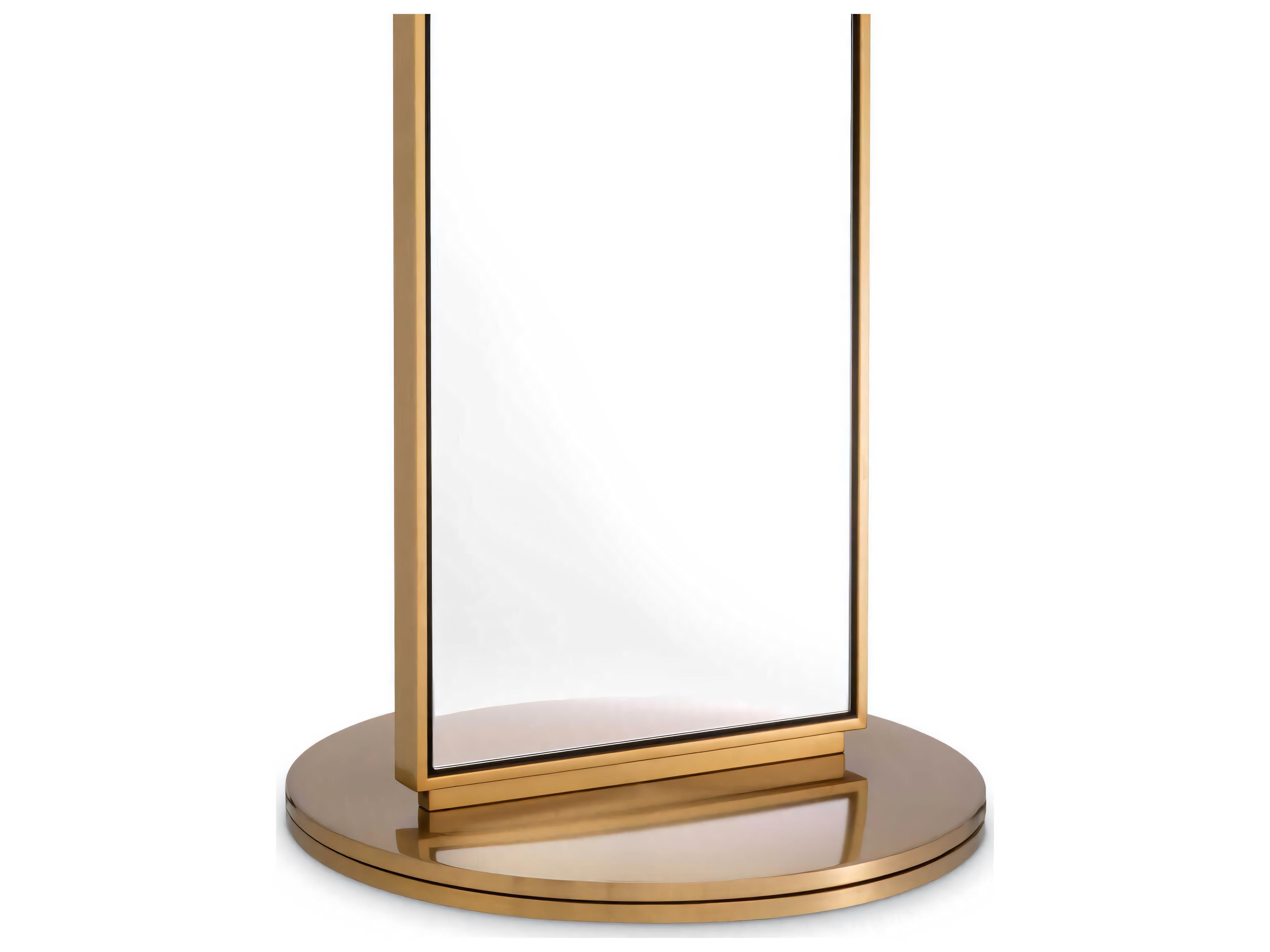 Eichholtz Mirror Novo Brushed Brass Floor