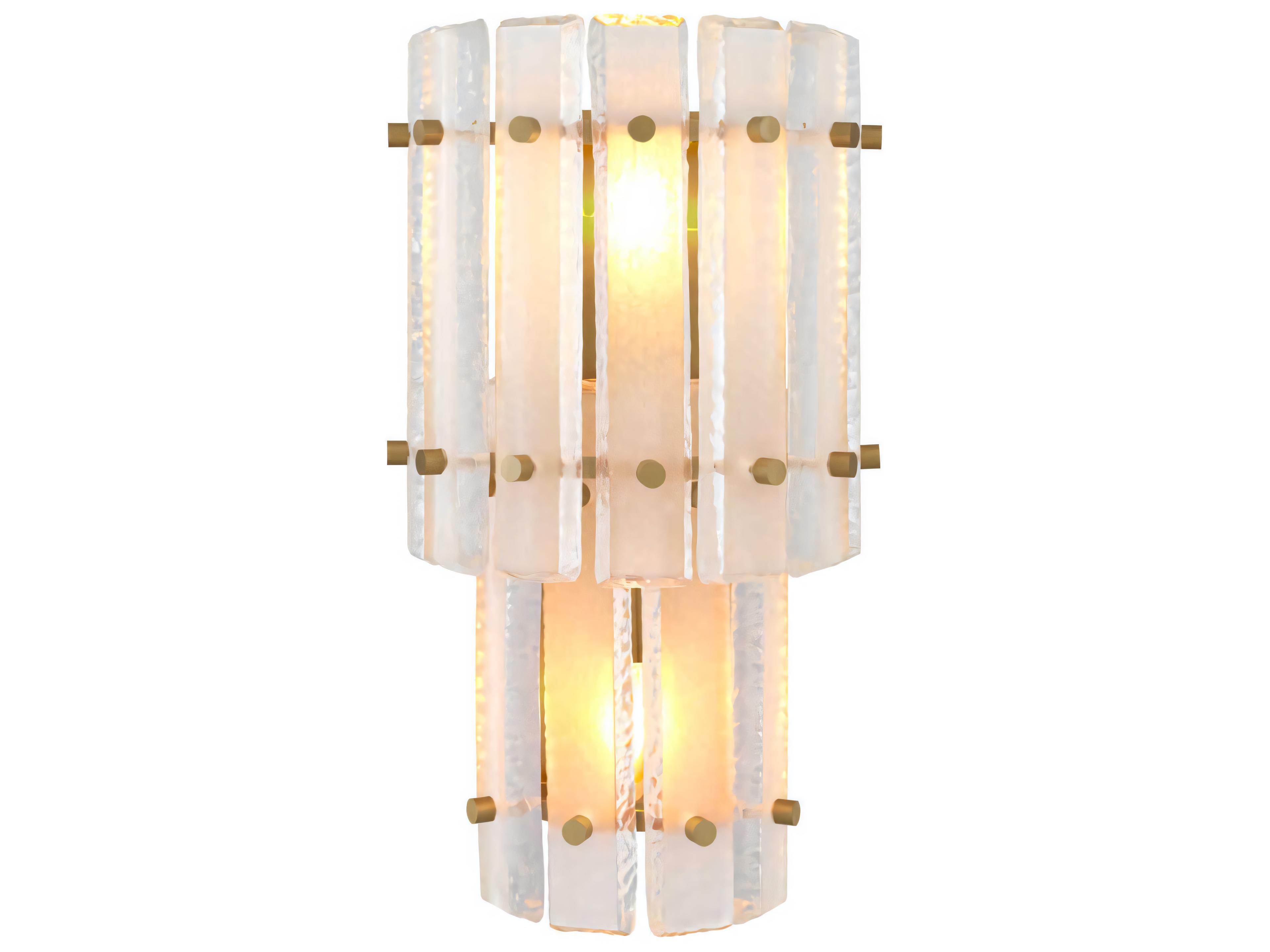 Eichholtz Blason Double Antique Brass Wall Lamp