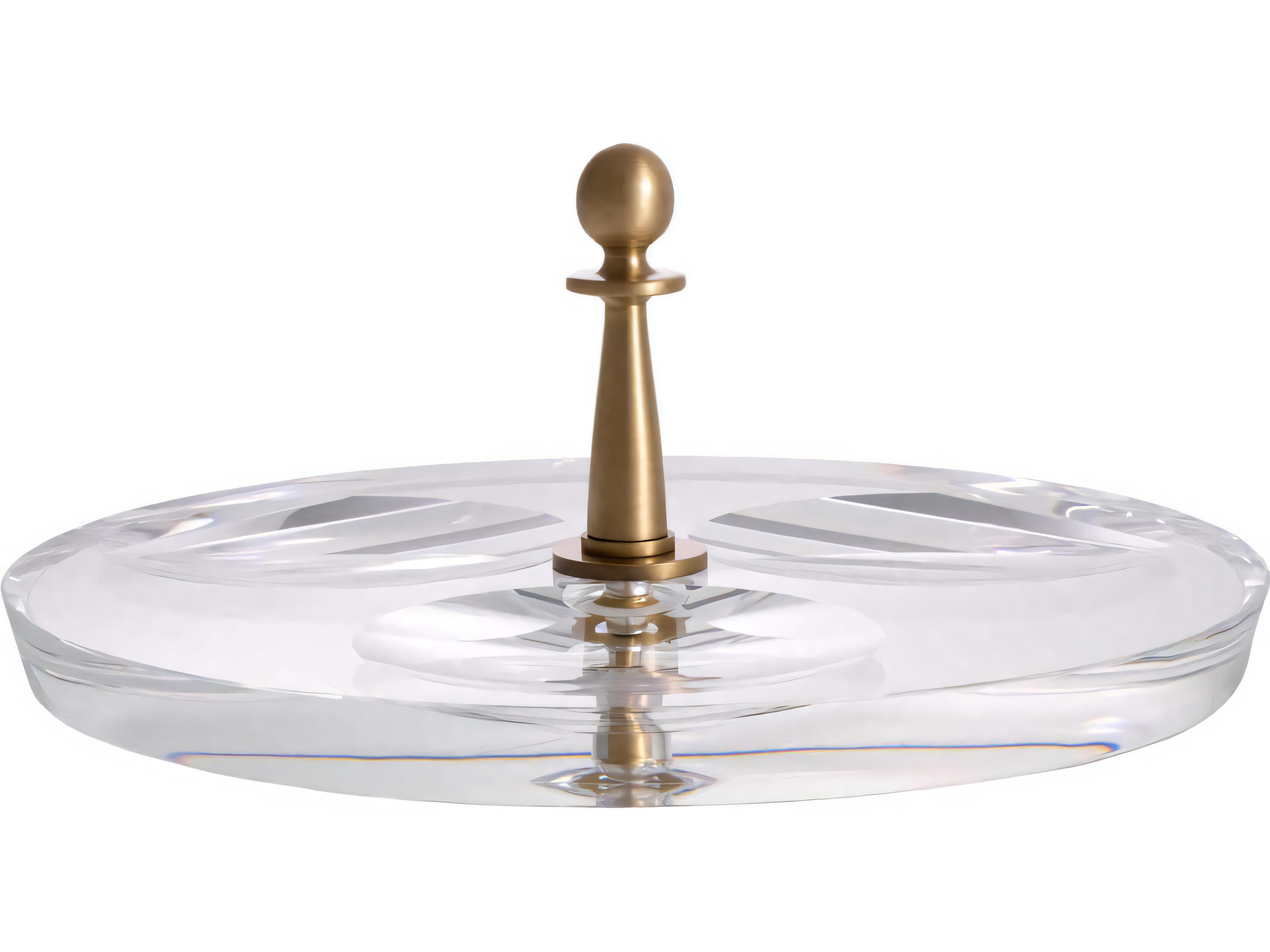 Eichholtz Krone Antique Brass Tray