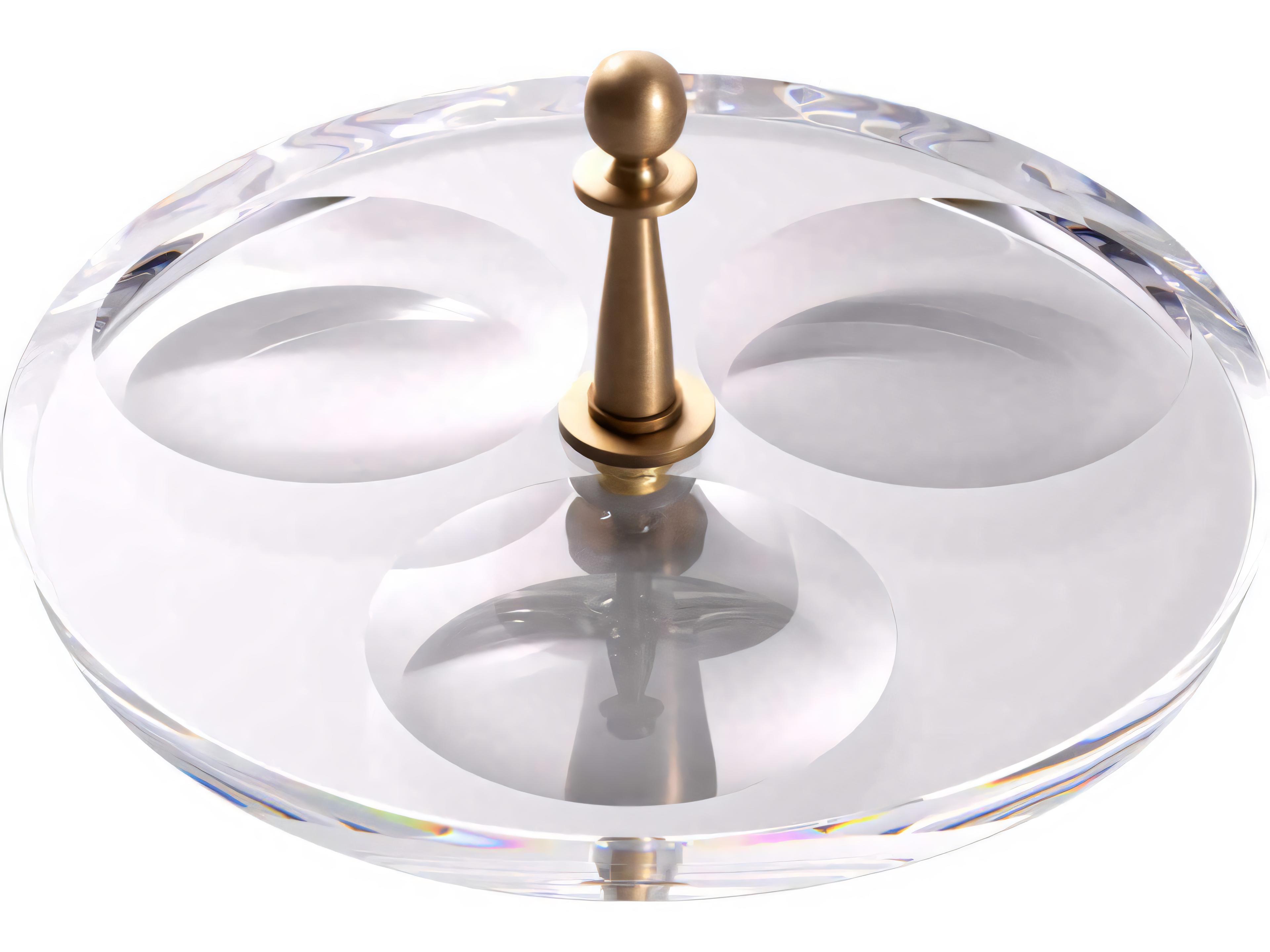 Eichholtz Krone Antique Brass Tray