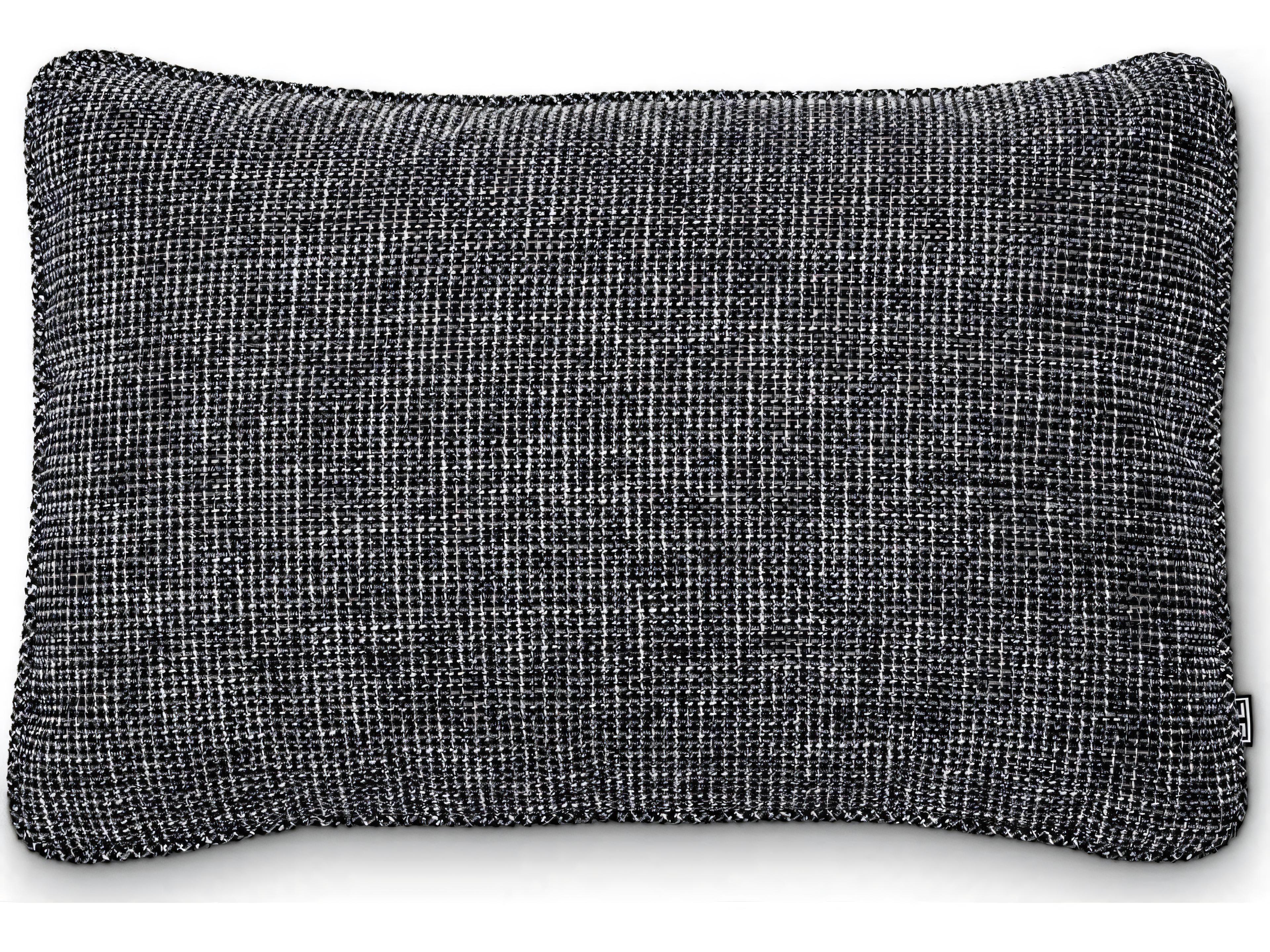 Rocat Rectangular Black Cushion