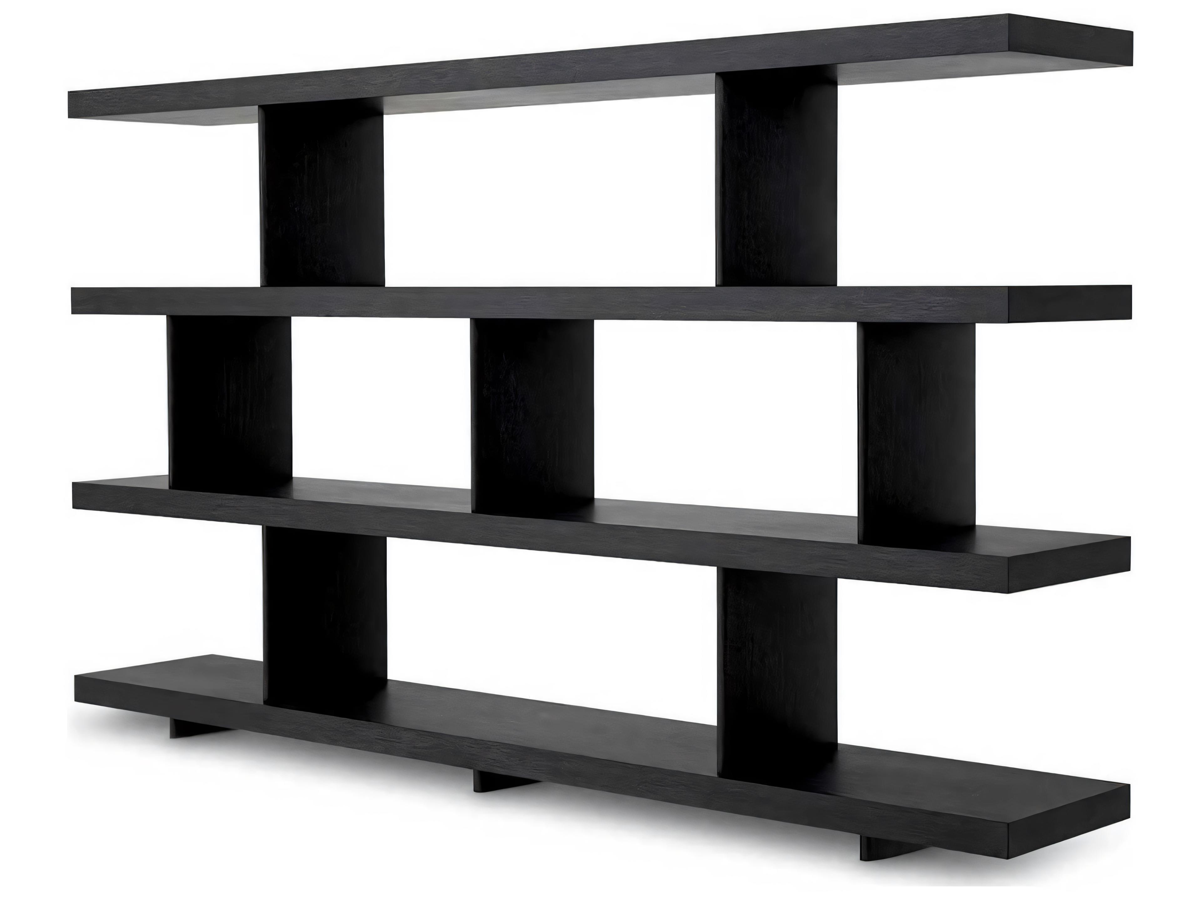 Brett Charcoal Grey Oak Veneer Cabinet