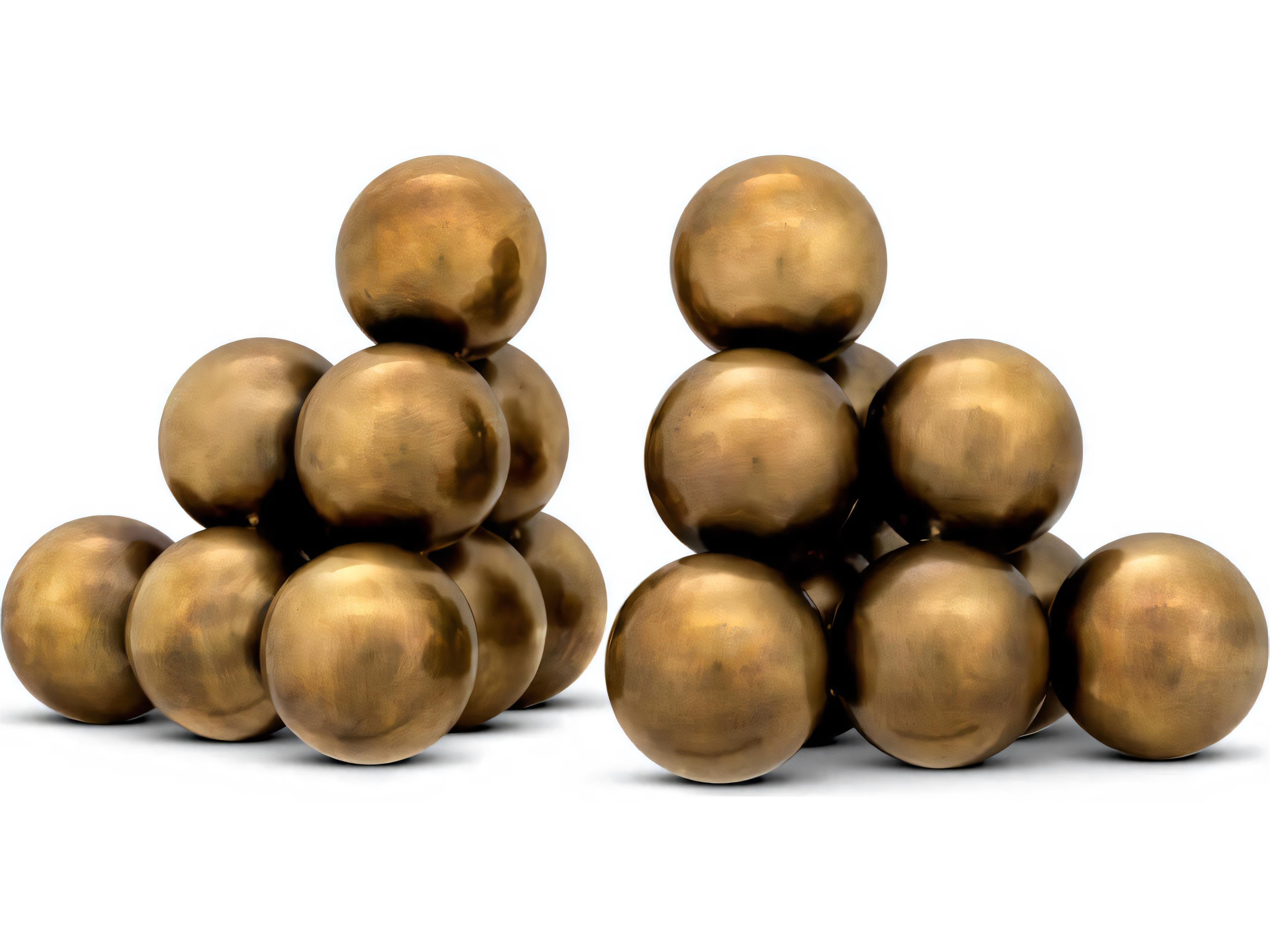 Eichholtz Carioca Vintage Brass Set of 2 Bookend