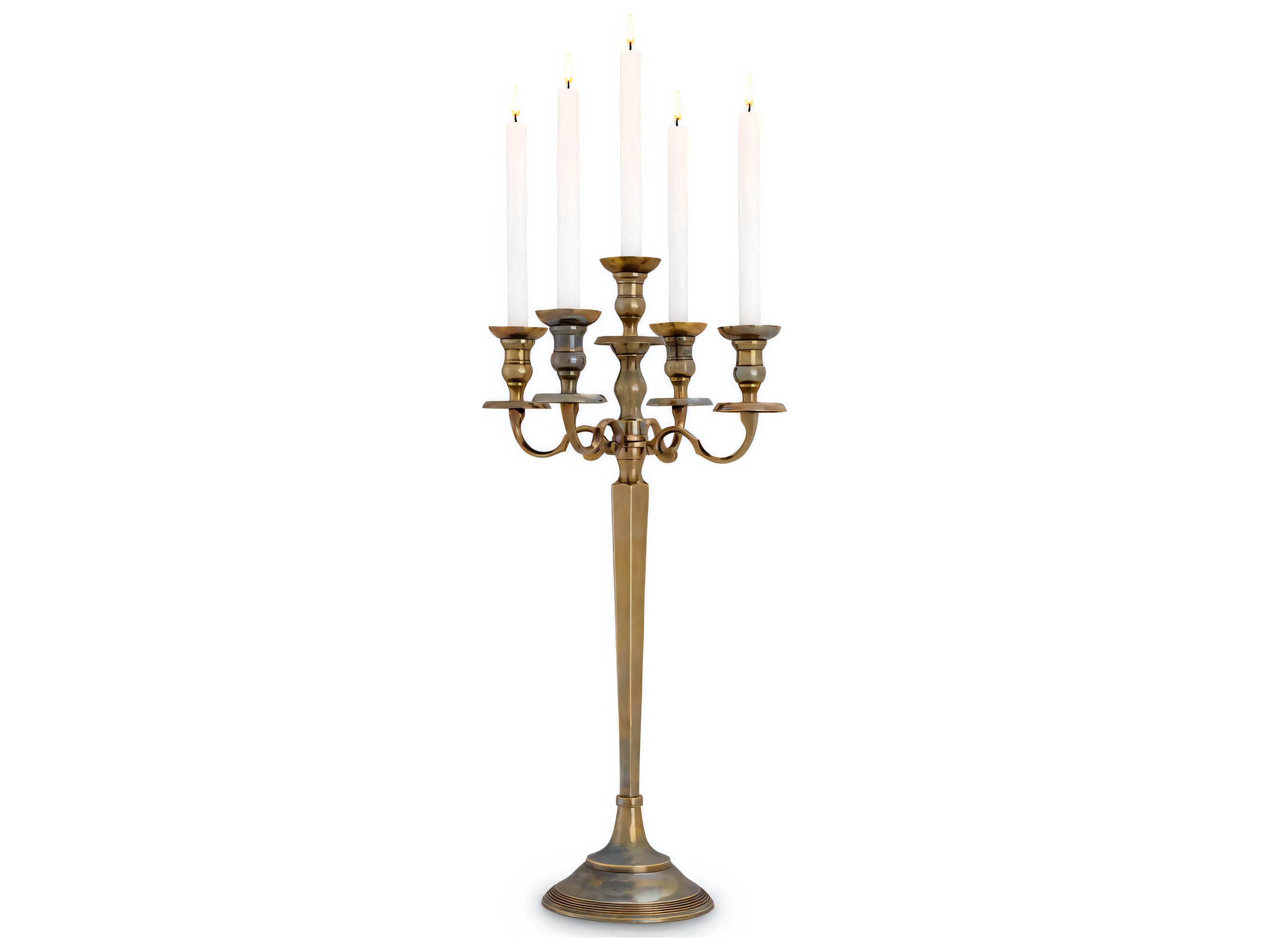 Amarillo S Vintage Brass Candle Holder