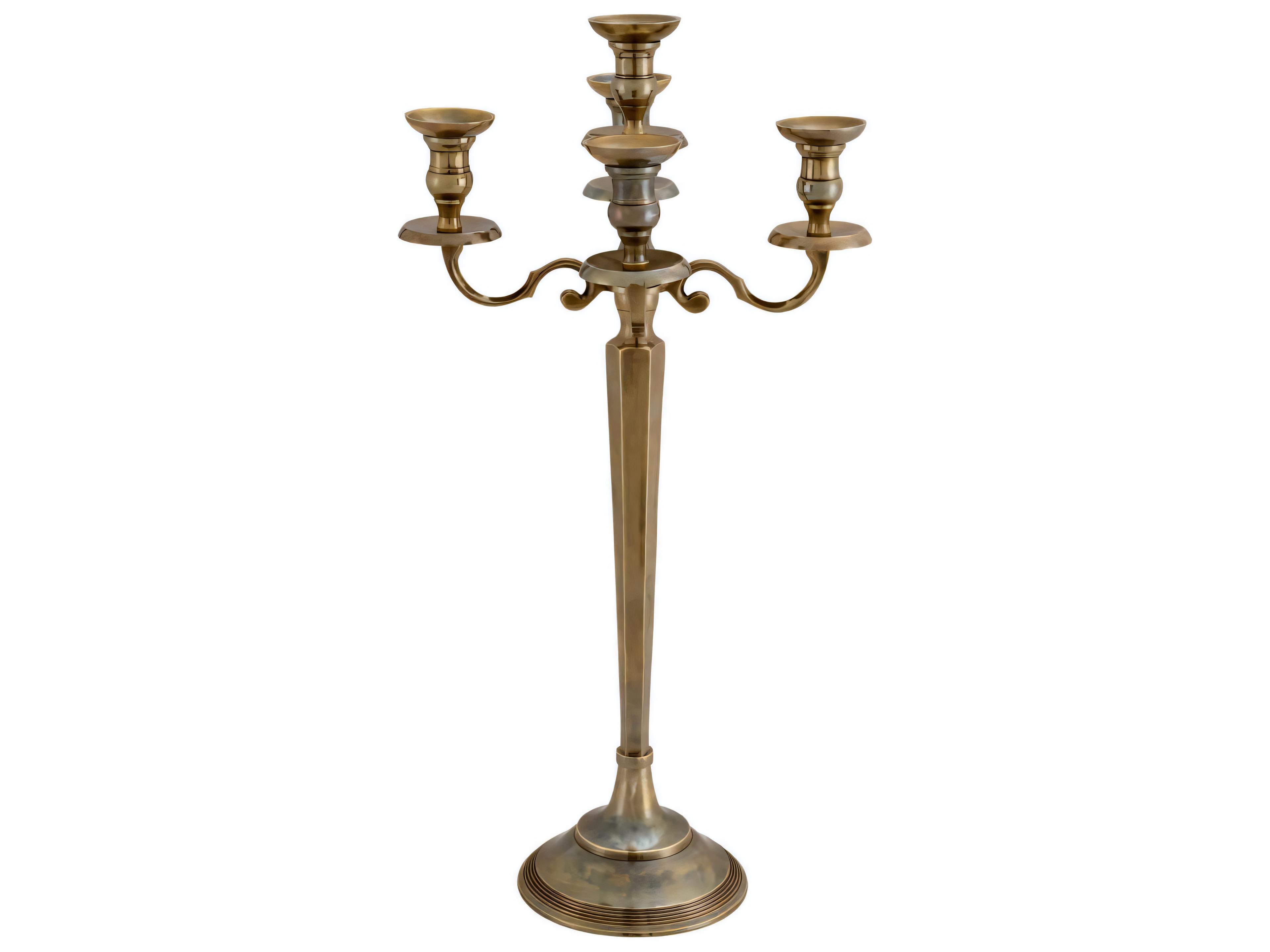 Eichholtz Amarillo S Vintage Brass Candle Holder
