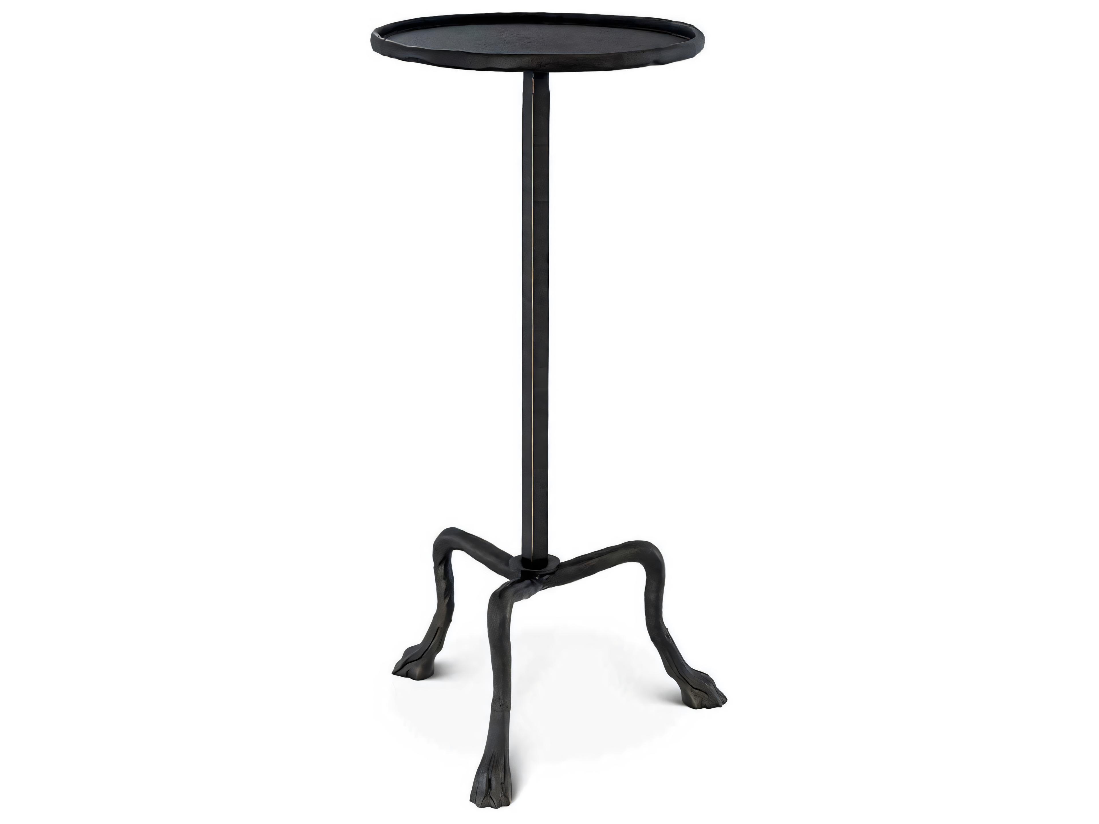 Carlos L Bronze Side Table