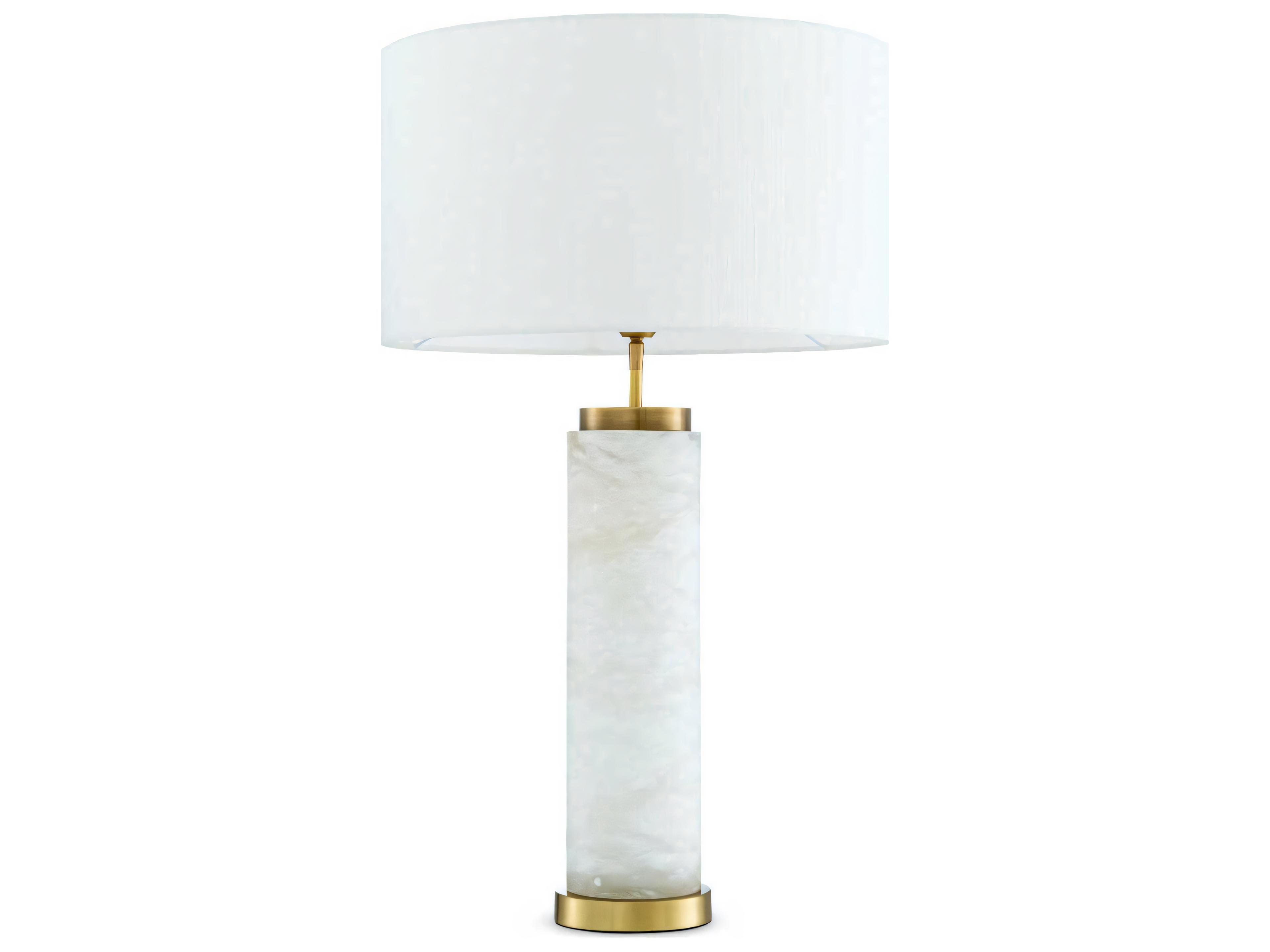 Eichholtz Lxry Alabaster Incl Shade Table Lamp