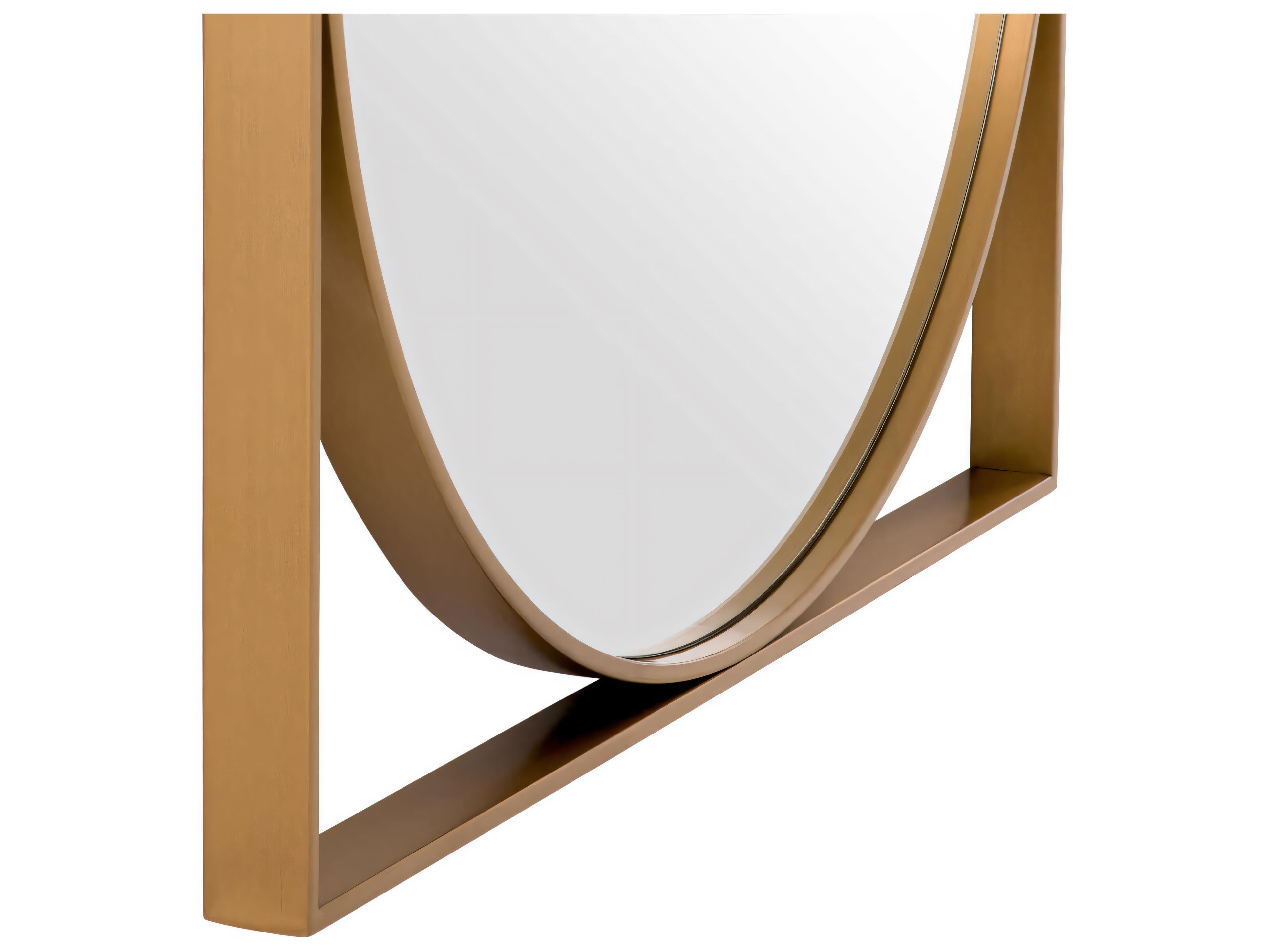 Eichholtz Montauk Brushed Brass Mirror